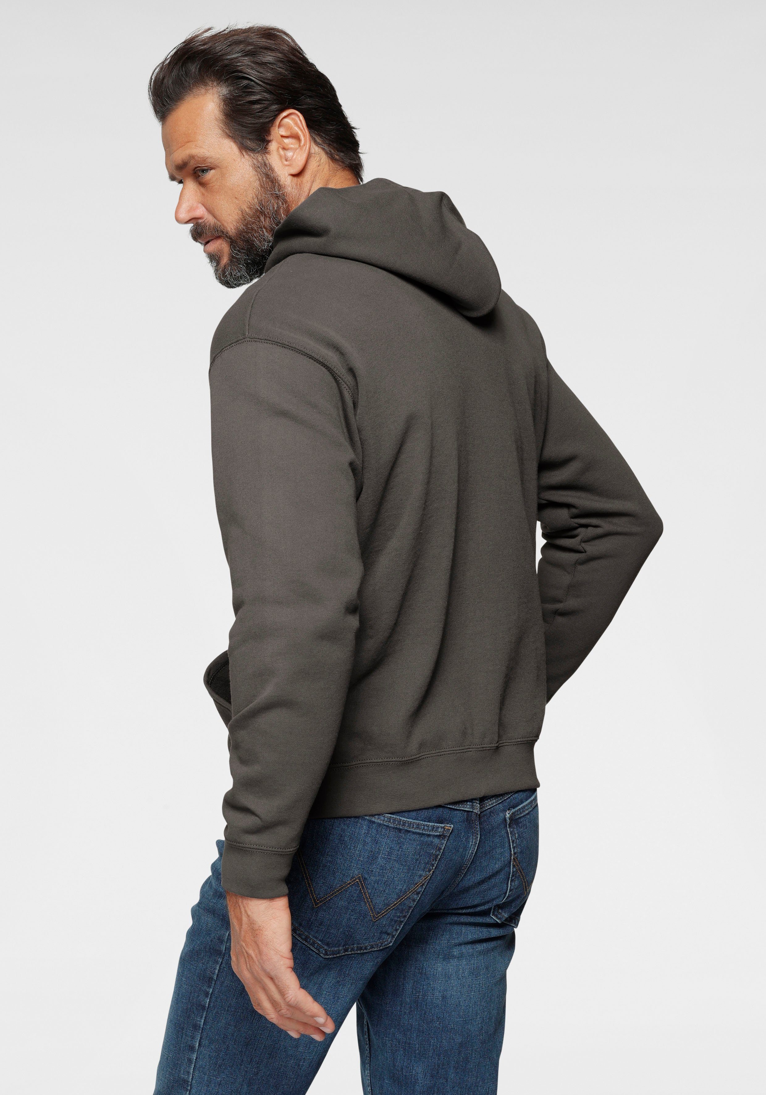 Fruit of the Loom Kapuzensweatjacke mit Kängurutasche günstig online kaufen