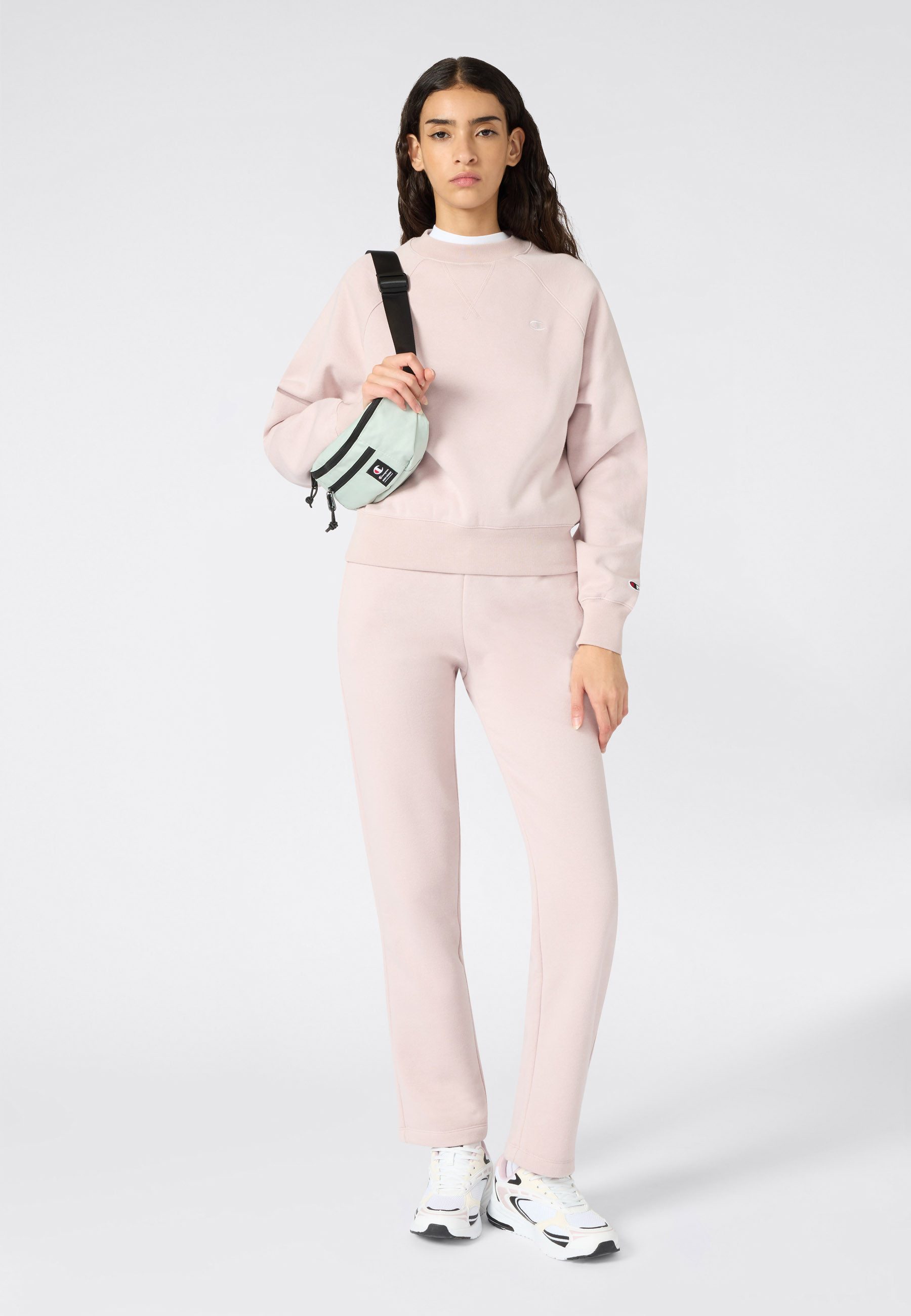 Champion Sweathose Straight Hem Pants für Erwachsene, aus Baumwolle und Polyester, in den Größen XS bis XL – Bild 4 von 4