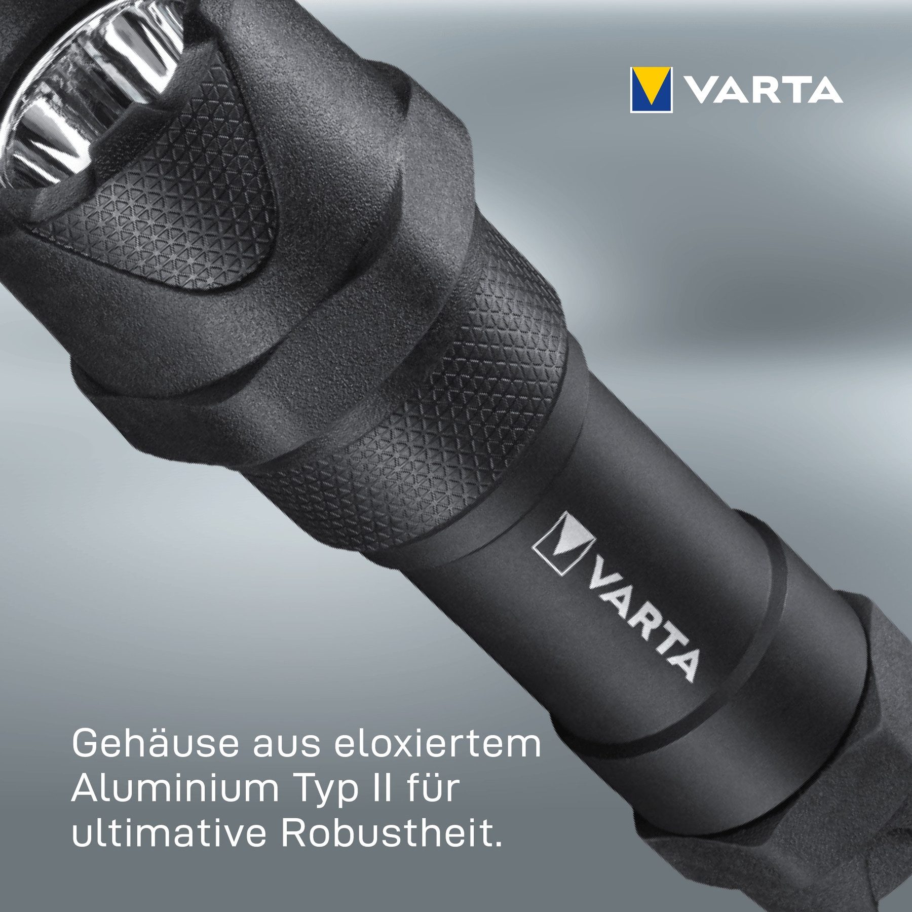 VARTA LED Taschenlampe VARTA LED-Taschenlampe Indestructible F10 Pro, 300 lm, Batteriebetrieb