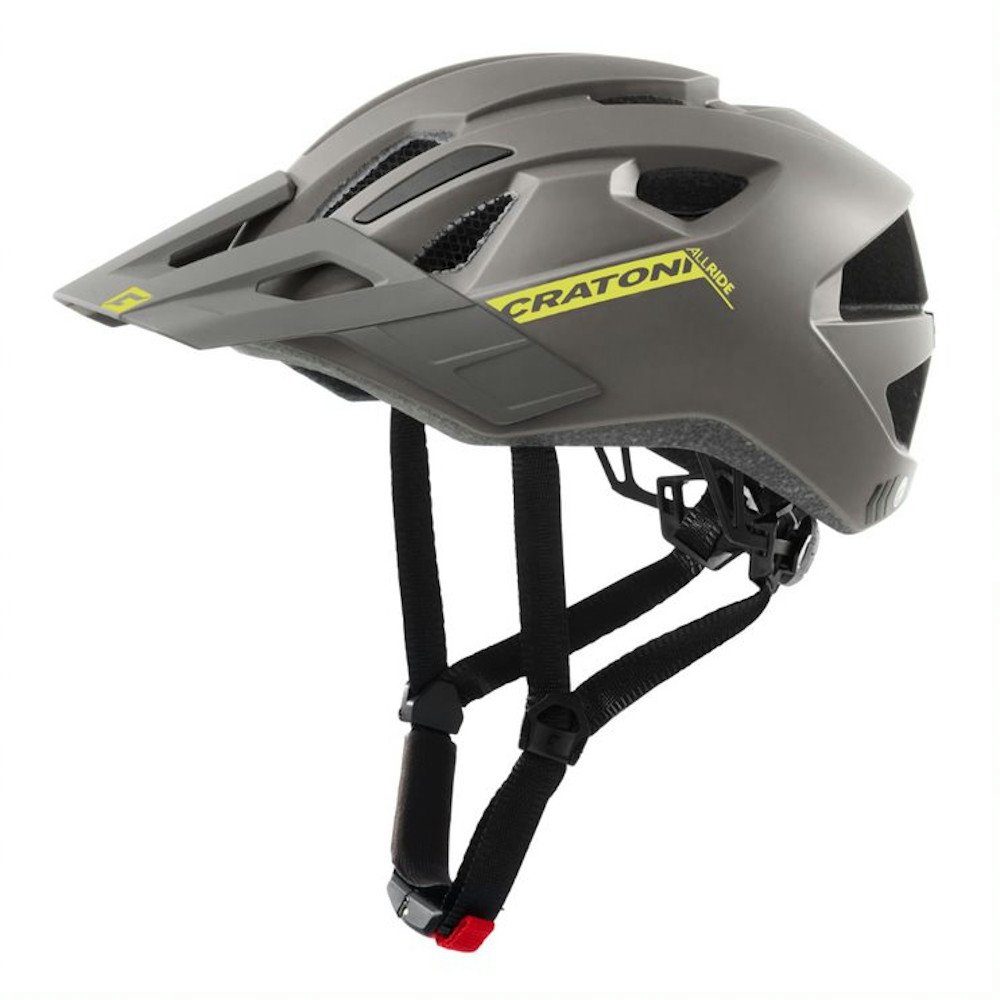 Artikel klicken und genauer betrachten! - Cratoni Fahrradhelm / Bikehelm Allride   AUFSETZEN UND LOS Dank des RLS Größenverstellsystemes schmiegt er sich mit seiner ergonomischen Passform optimal an jeden Kopf an und lässt sich leicht individuell anpassen. Er verfügt über Reflektoren und optional über ein Rücklicht für bessere Sichtbarkeit. Sein Visier ist abnehmbar. | im Online Shop kaufen