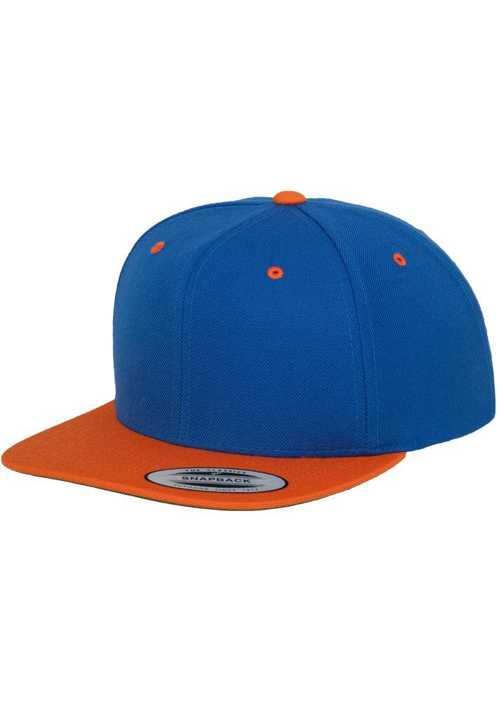 Snapback Flex Snapback Flexfit 2-Tone Classic Cap royal/orange