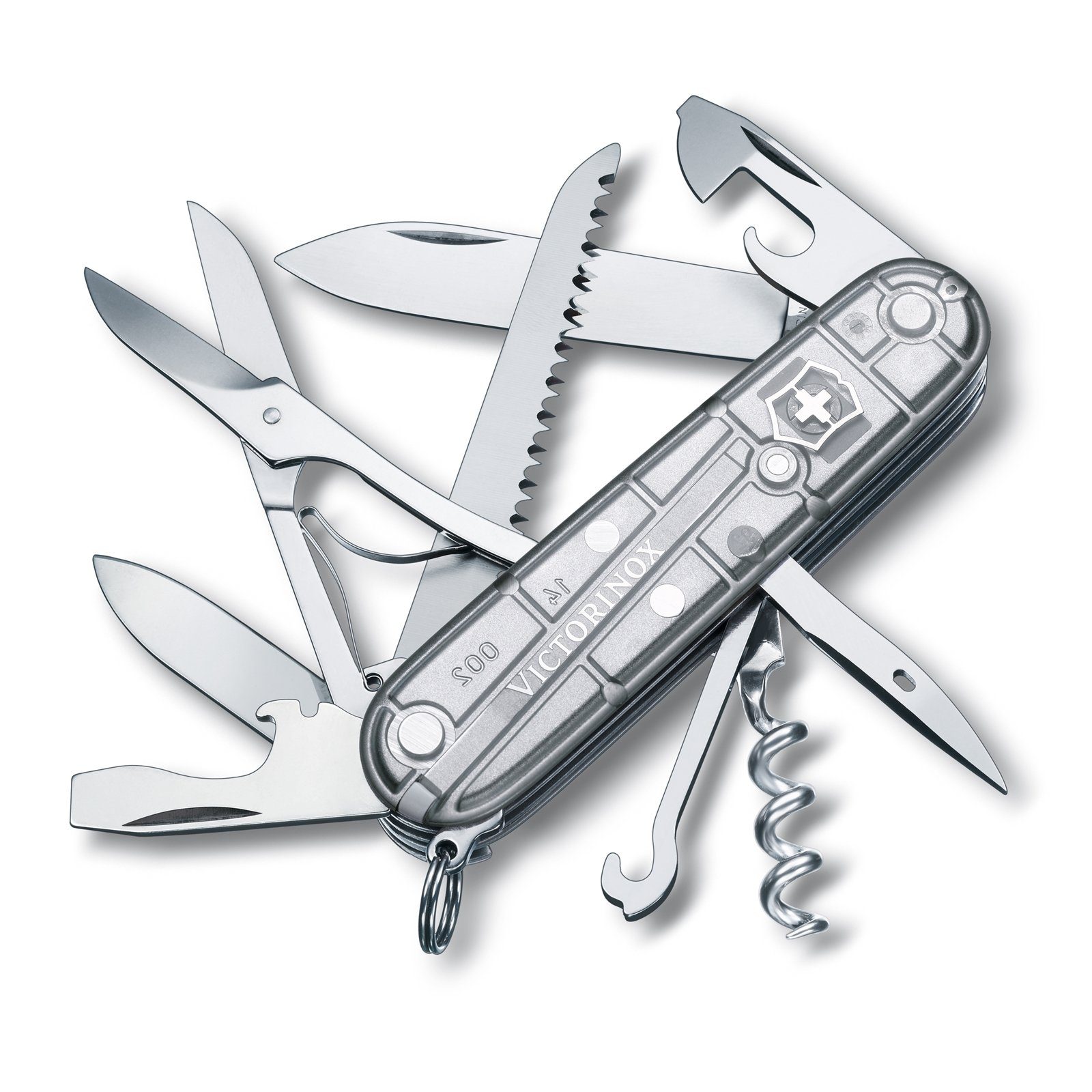 Victorinox Кишенькові ножі Кишенькові ножі Huntsman, (Stück, 1 St., 1 Кишенькові ножі), Multitool 15 Funktionen