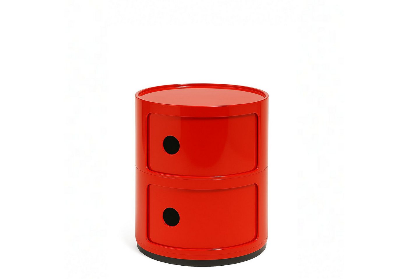 Kartell Container Componibili mit zwei Fächern Rot