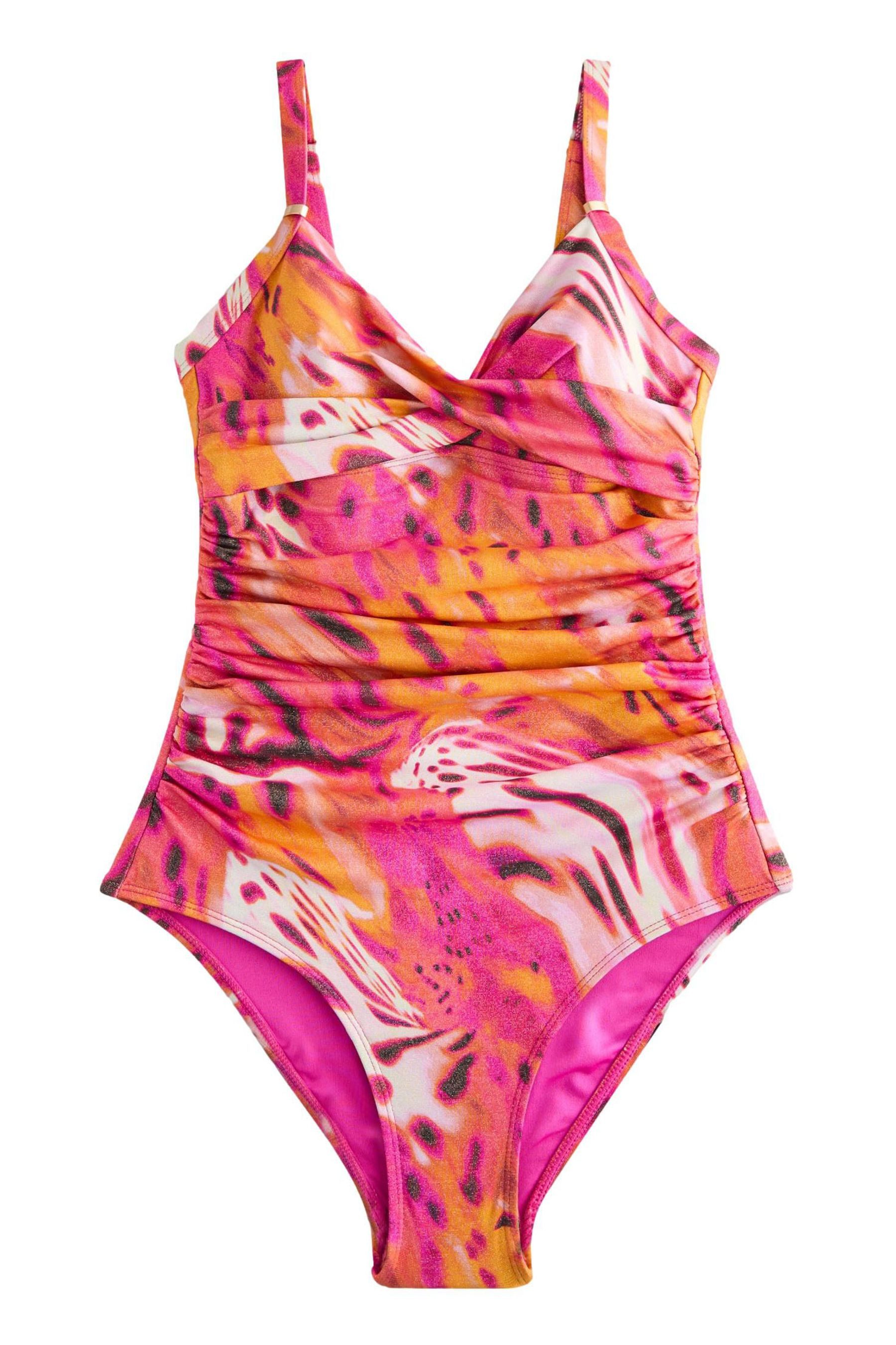 Pink Metallic Animal Print