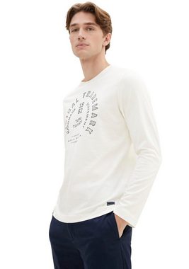 TOM TAILOR Langarmshirt mit großem Frontprint