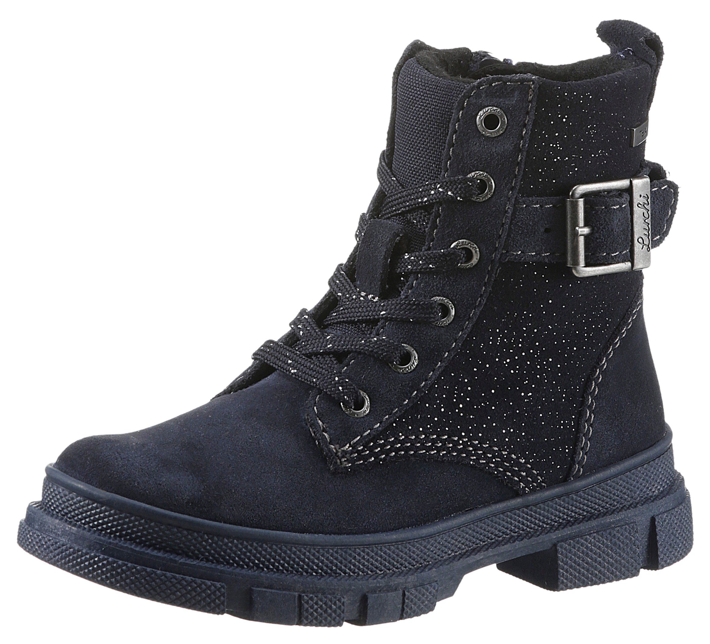 Lurchi PINA-TEX WMS: mittel Schnürboots mit TEX-Membrane, Größenschablone zum Download