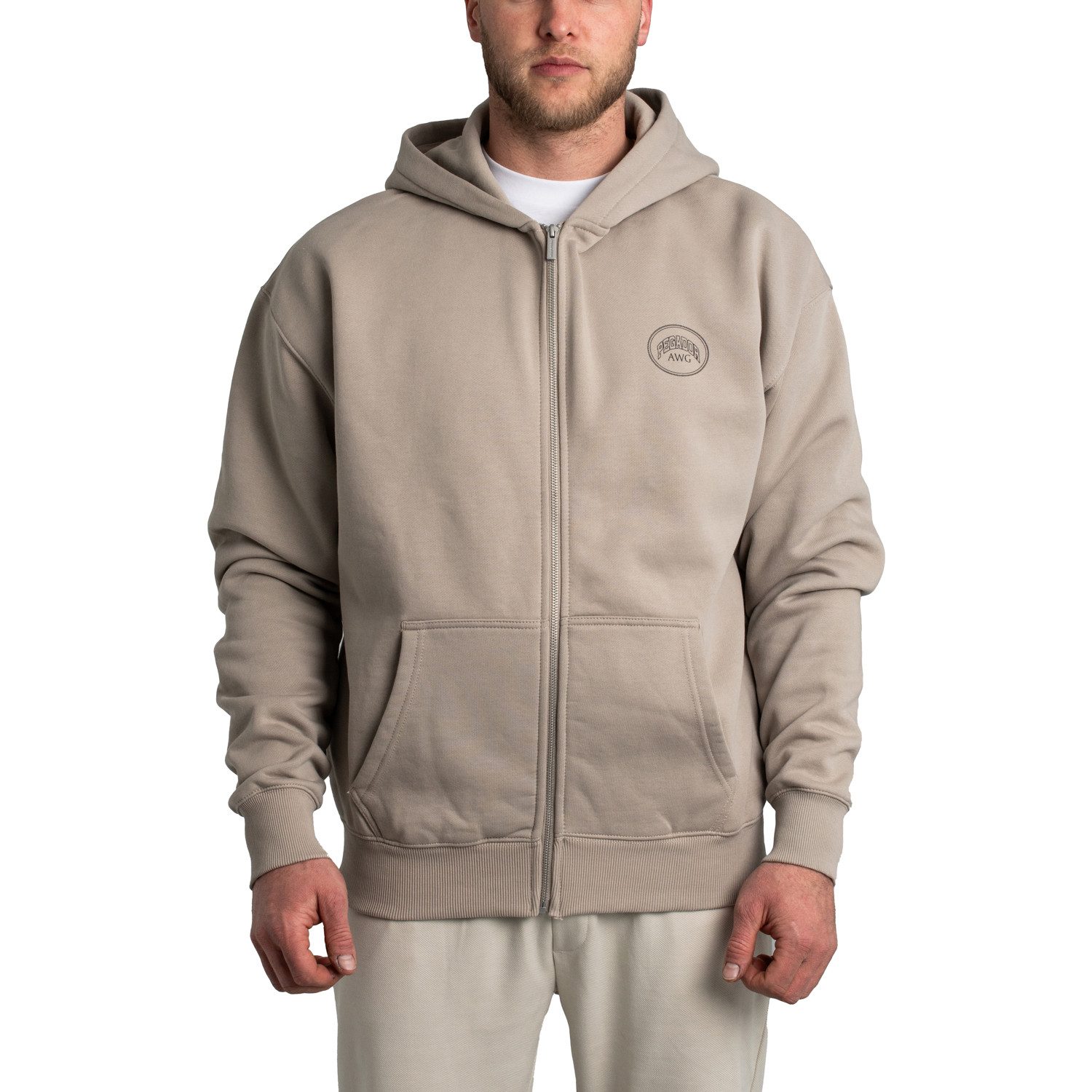 Pegador Kapuzensweatjacke Pegador Symen Oversized Sweat Jacket