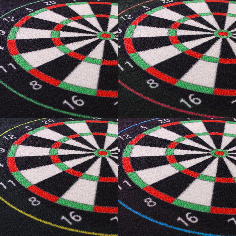 Kingpower Dartmatte Dart Matte Dartteppich Turnier Matte Dartmatte Teppich Darts 2 Größen