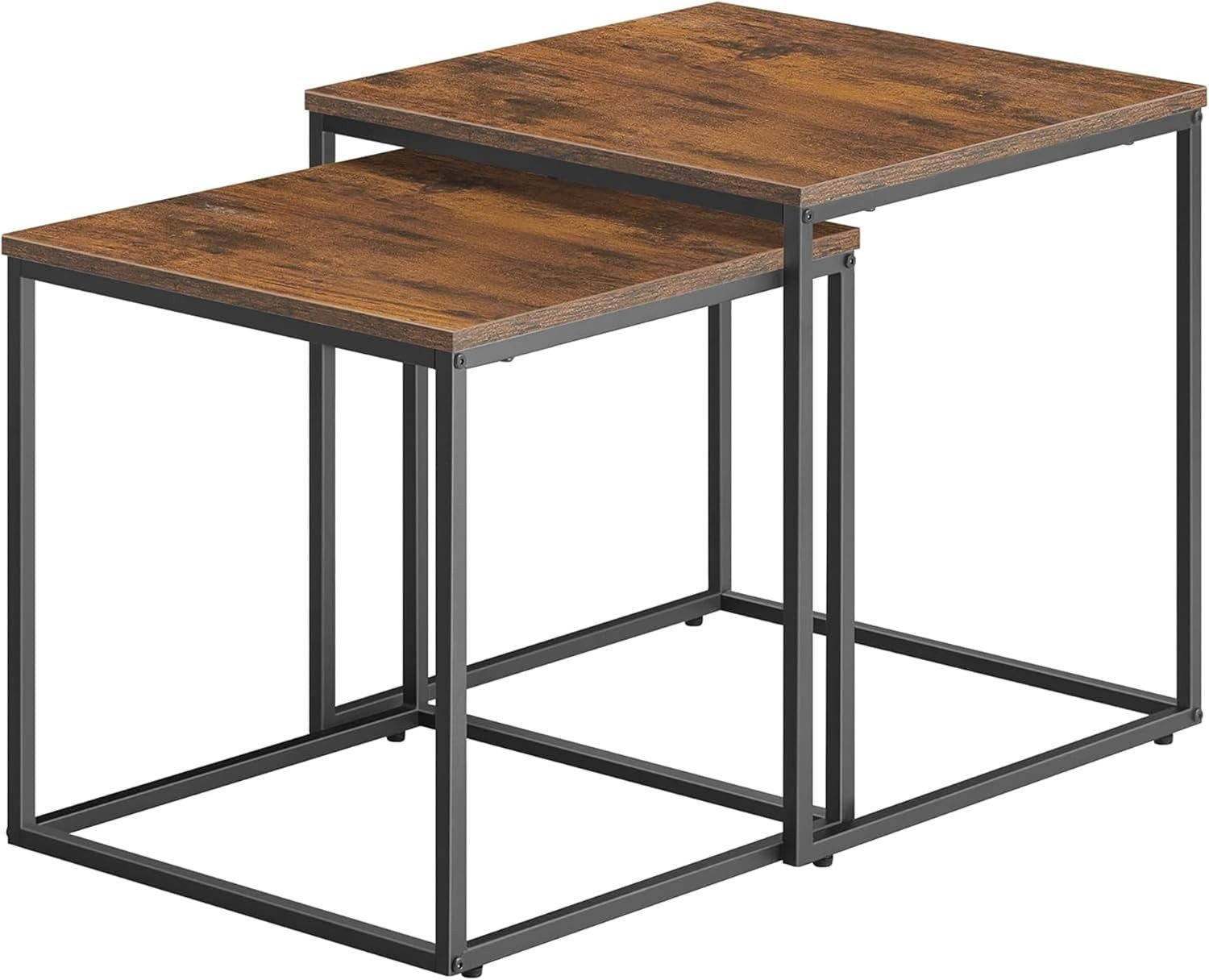 Best for Home Beistelltisch Best For Home, Quadratisches Couchtisch Set – S günstig online kaufen