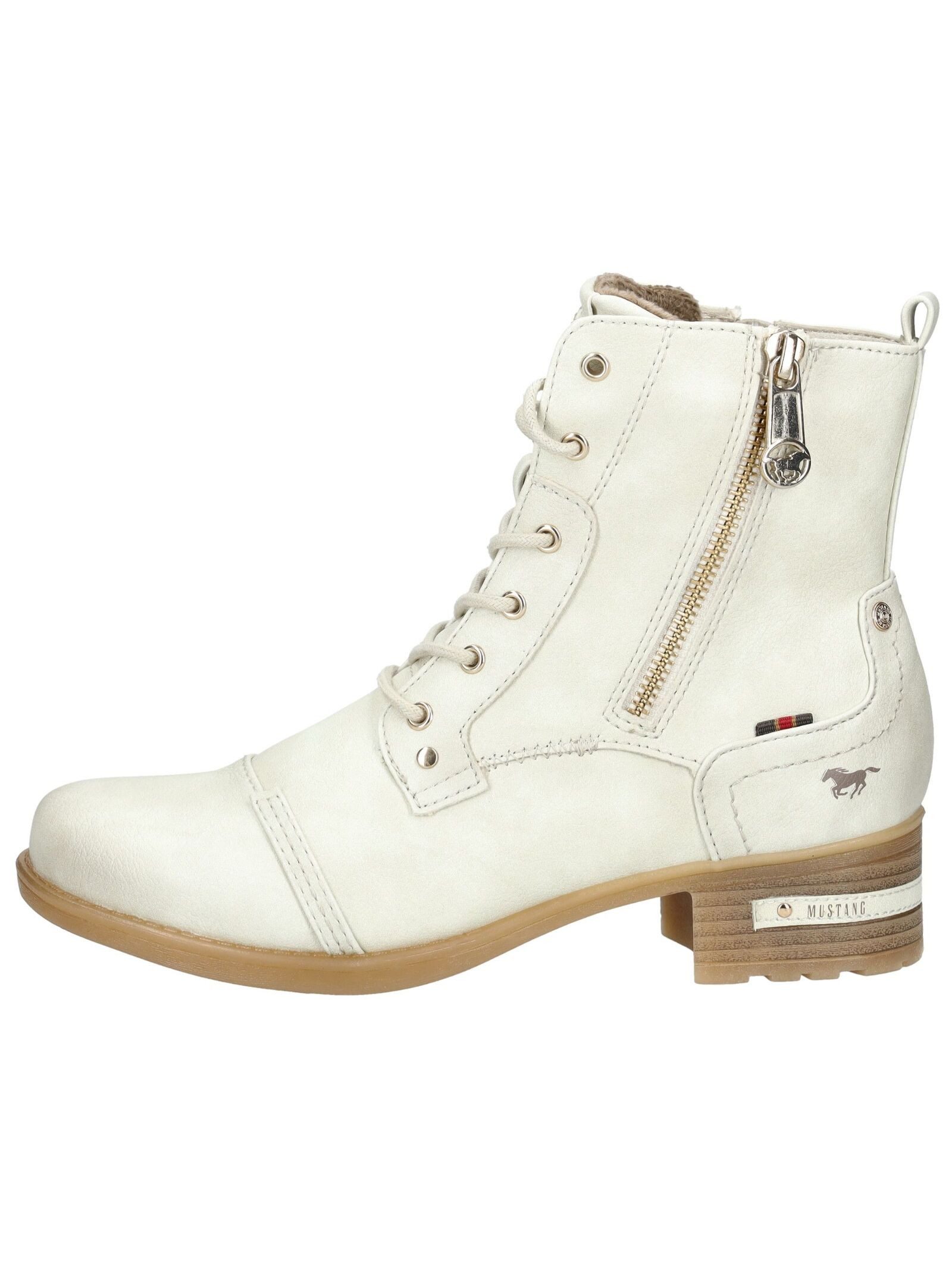 Mustang Shoes Mustang Shoes Stiefelette Lederimitat Schnürstiefelette