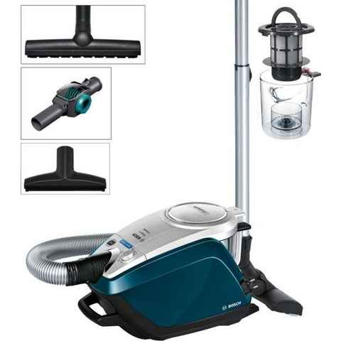 BOSCH Bodenstaubsauger BGS5FMLY2, 700 W, beutellos, mit Spielzeugfalle, HEPA Hygienefilter ideal für Allergiker