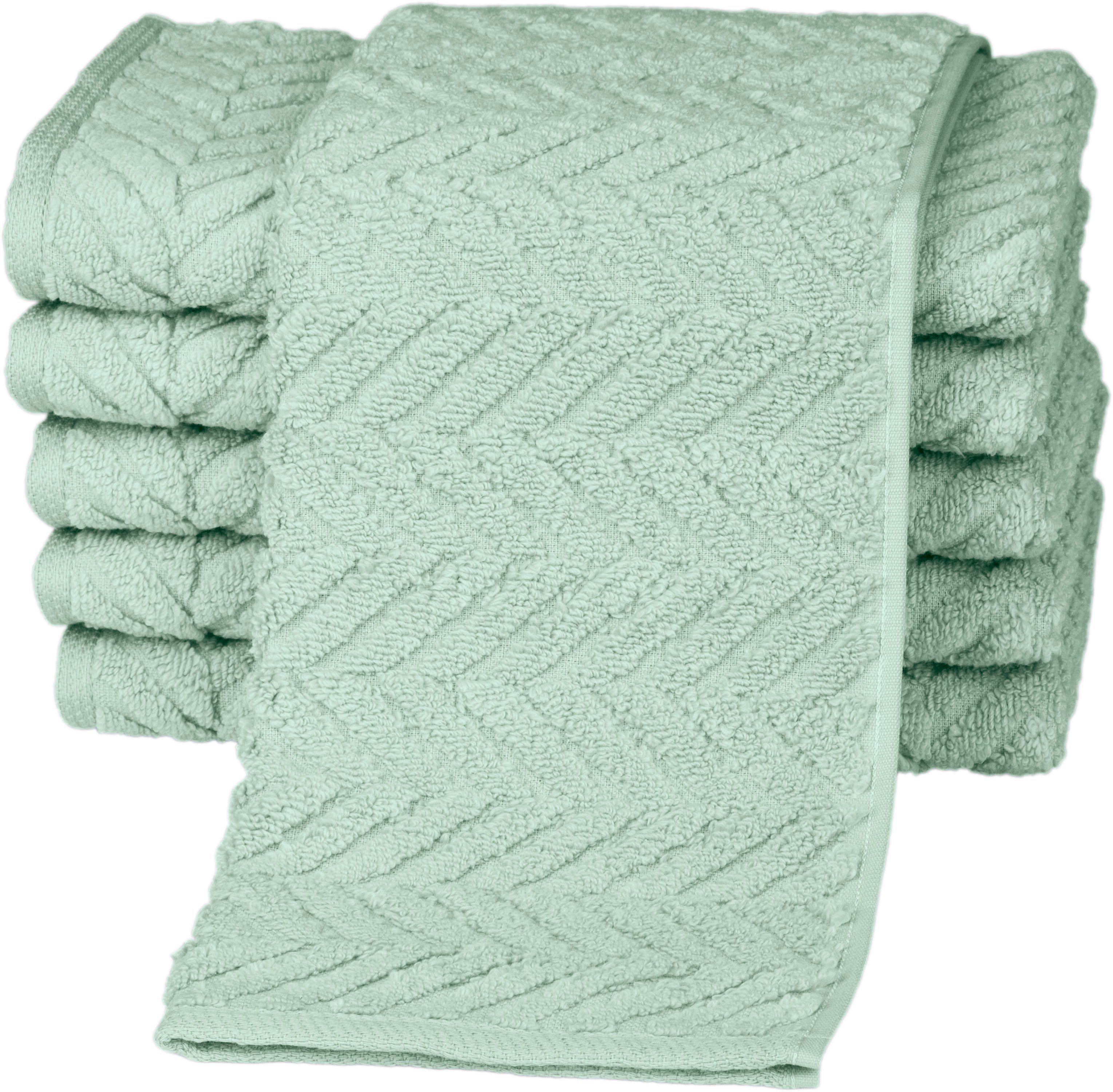 ROSS Gästehandtücher Sensual 9001, Frottier (6-St), günstig online kaufen
