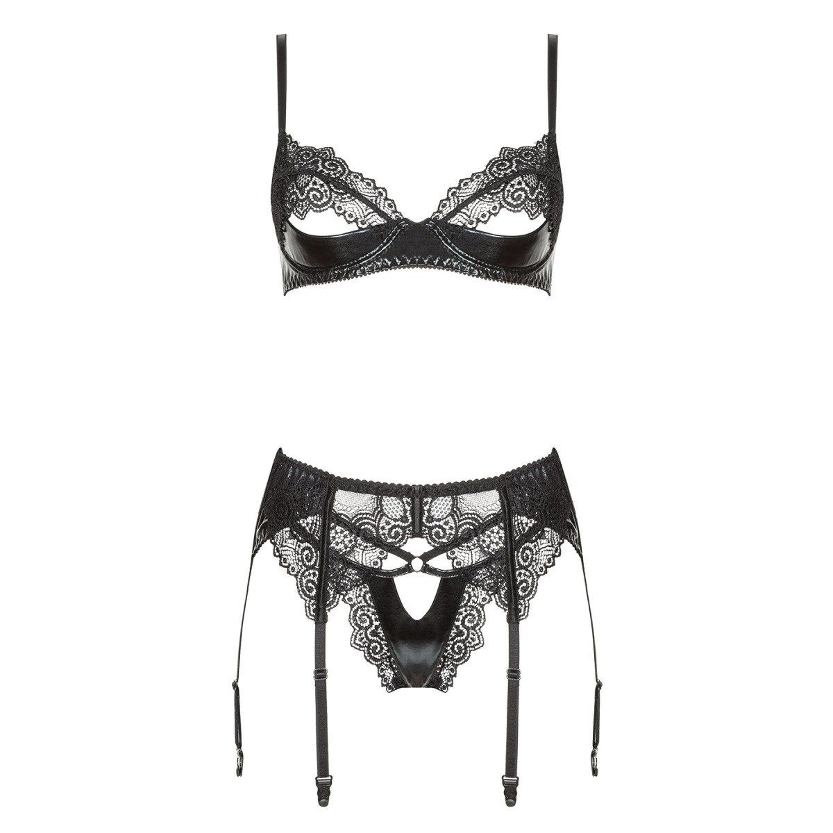 BN Set - Schalen-BH (L/XL,S/M) Marilyn Night Set: Fashion Beauty