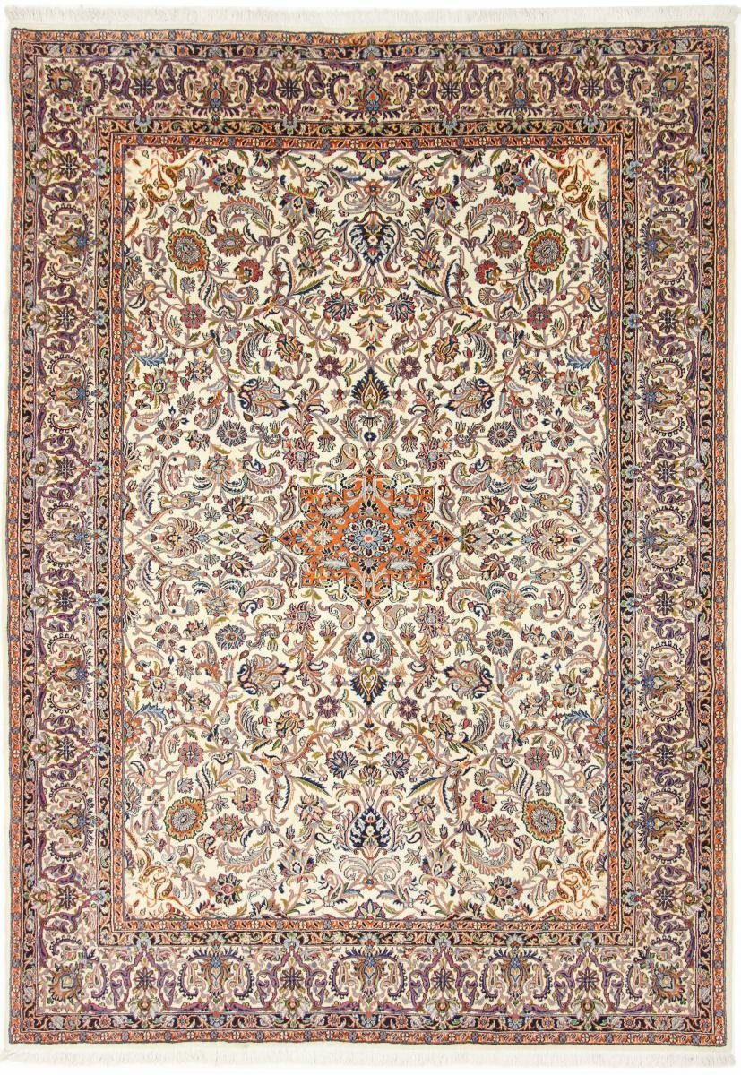 Orientteppich Kerman 224x321 Handgeknüpfter Orientteppich / Perserteppich, Nain Trading, rechteckig, Höhe: 12 mm | Kurzflor-Teppiche