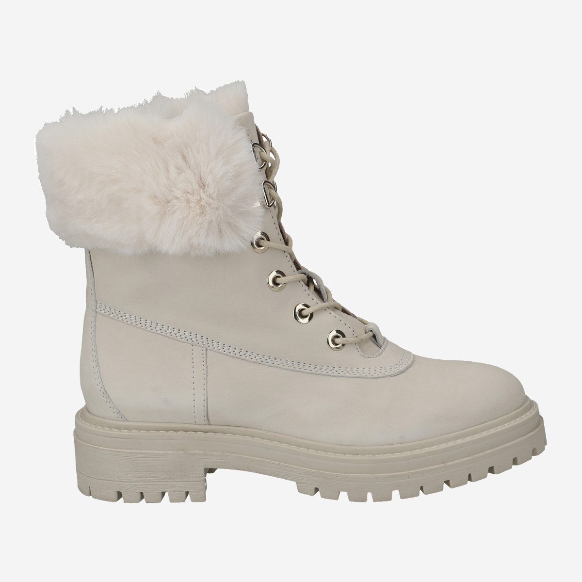 GEOX IRIDEA, Boots, Warmfutter in Cremeweiß / Papyrus für Damen Stiefel