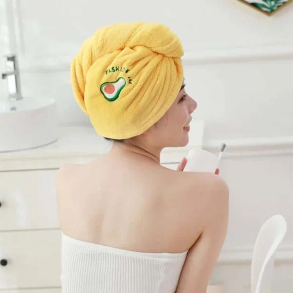 Nasses Anti-Frizz-Haarhandtuch Turban-Handtuch Blusmart Haarhandtuchwickel Frauen, Für ash Für