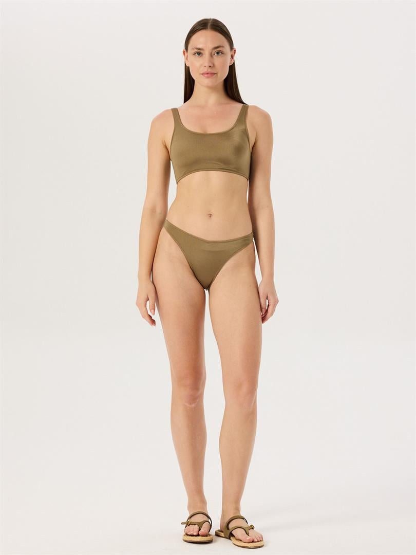 RIVUS Badekleid Damen Bikini - Eleganter High Waist Bikini in Verschiedenen Farben, İn mehr