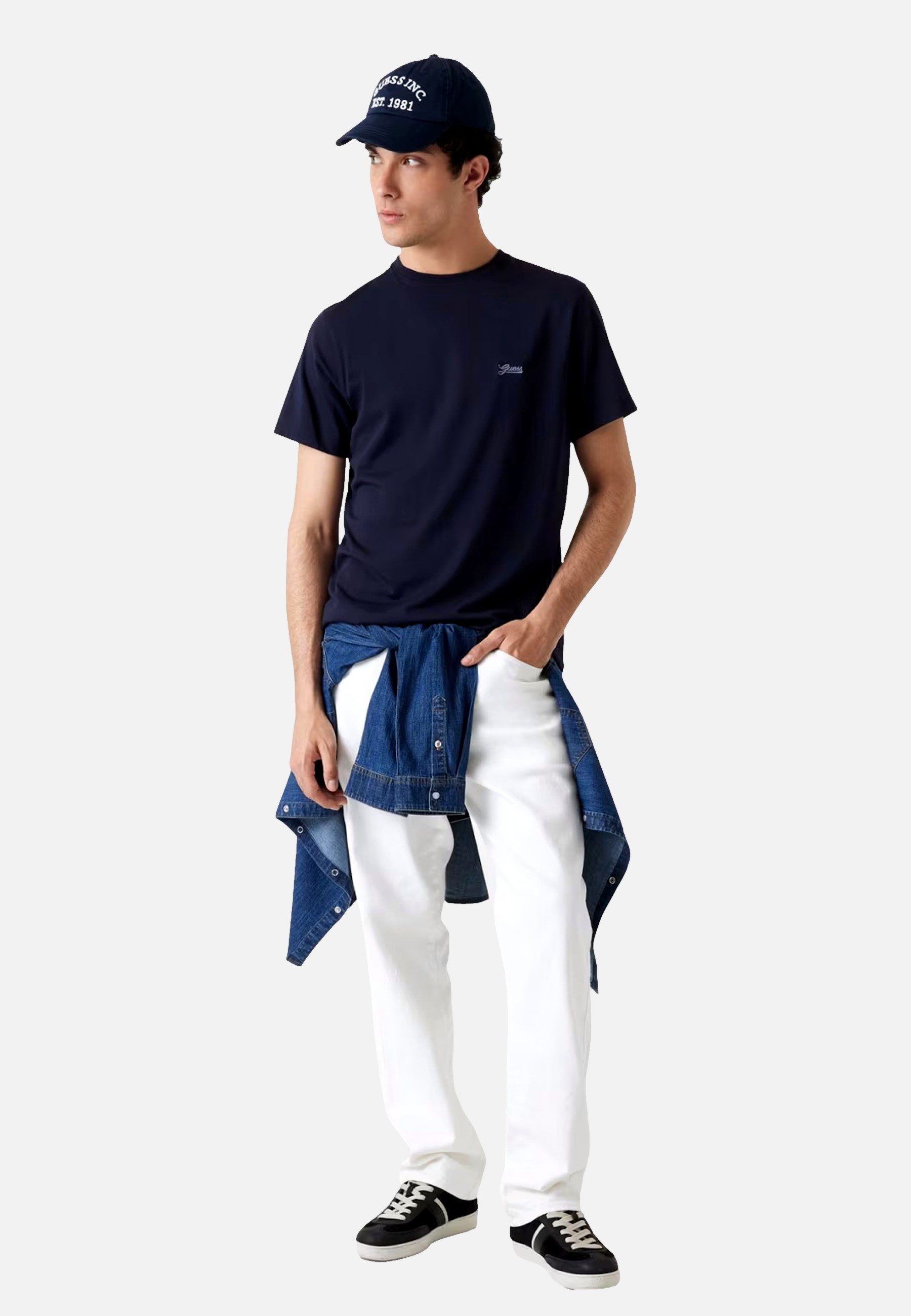 Guess T-Shirt T-Shirt Kurzarmshirt (1-tlg., 1)