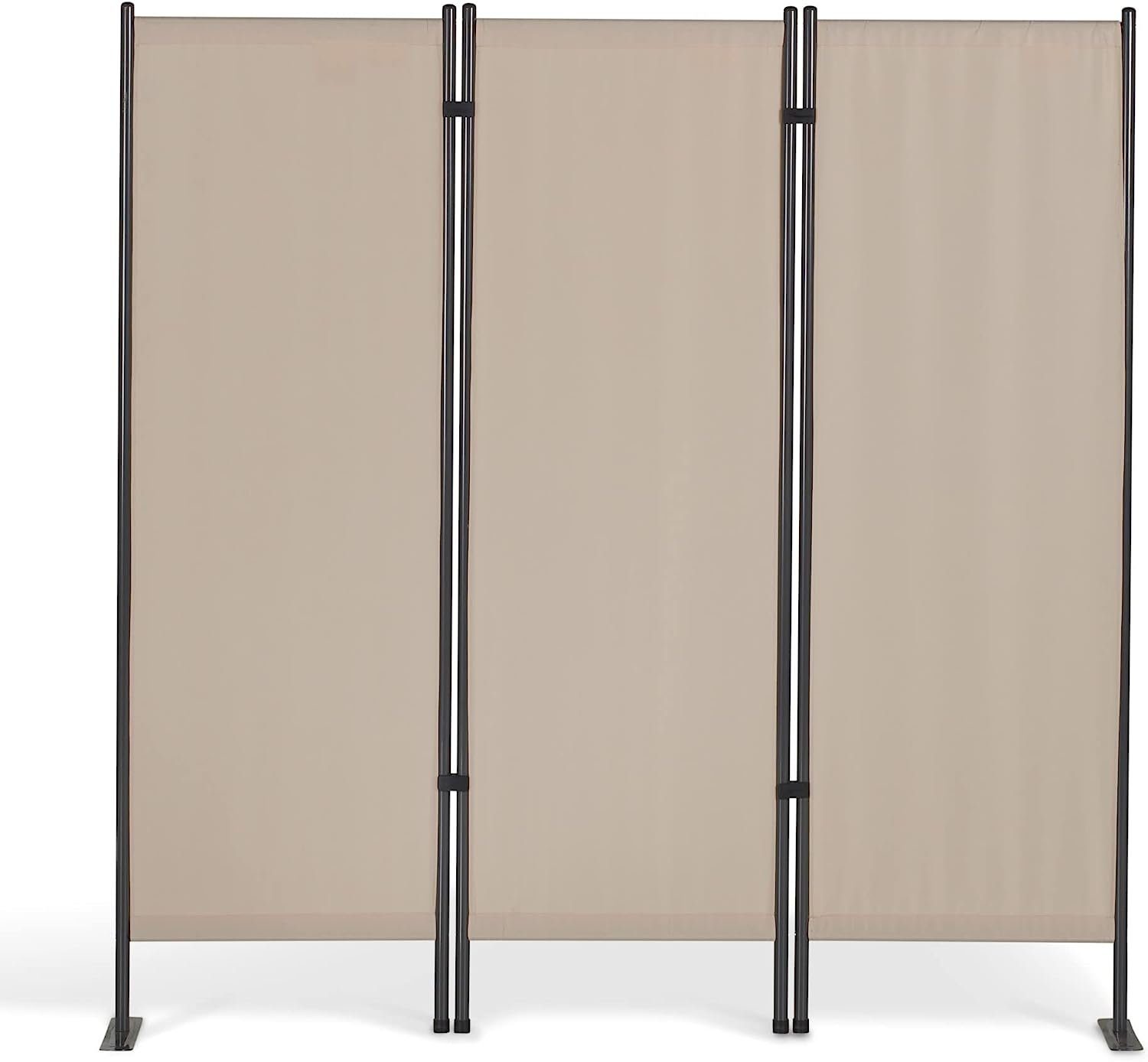 Leco Paravent 3-teilig natur Sichtschutz Stellwand günstig online kaufen