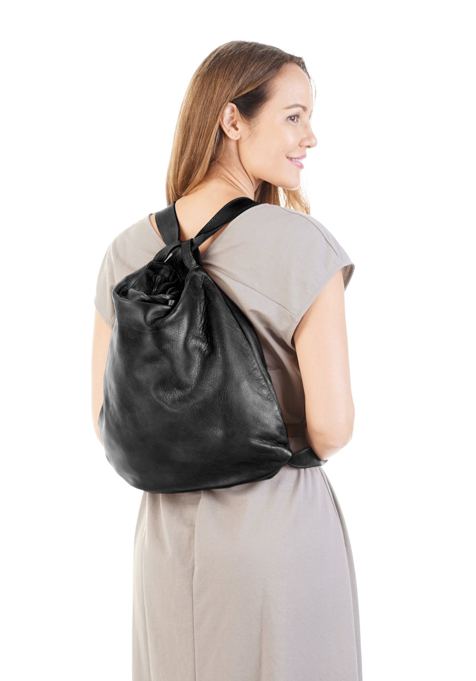 forty° Shopper (1-tlg), echt Leder, Made in Italy