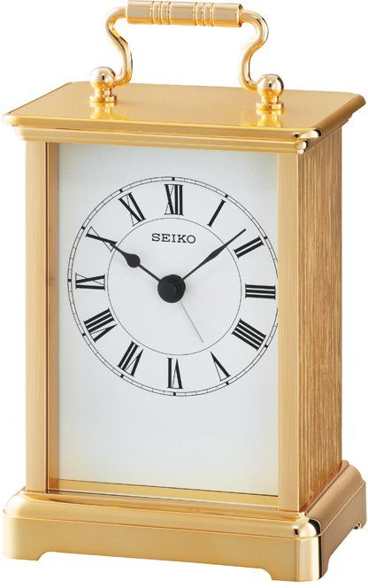 Seiko Tischuhr QHE093G Quarzuhr, Wohnzimmer, Esszimmer, Büro, Arbeitszimmer