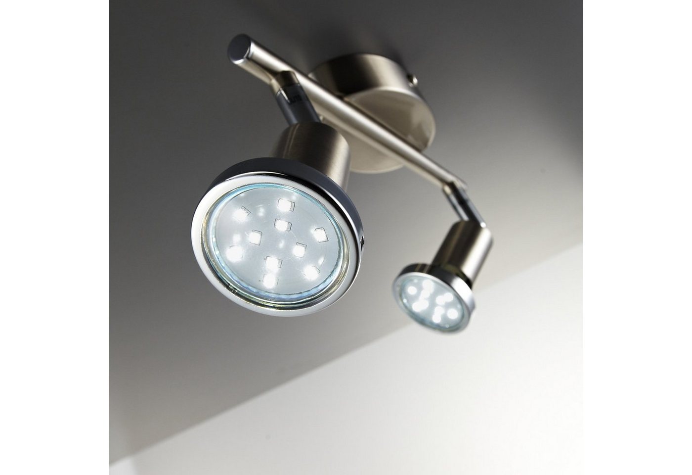 B.K.Licht LED Deckenspots »Mika 2«, LED Deckenstrahler schwenkbar inkl. 3W GU10 250 Lumen Warmweiß Wandspot-kaufen