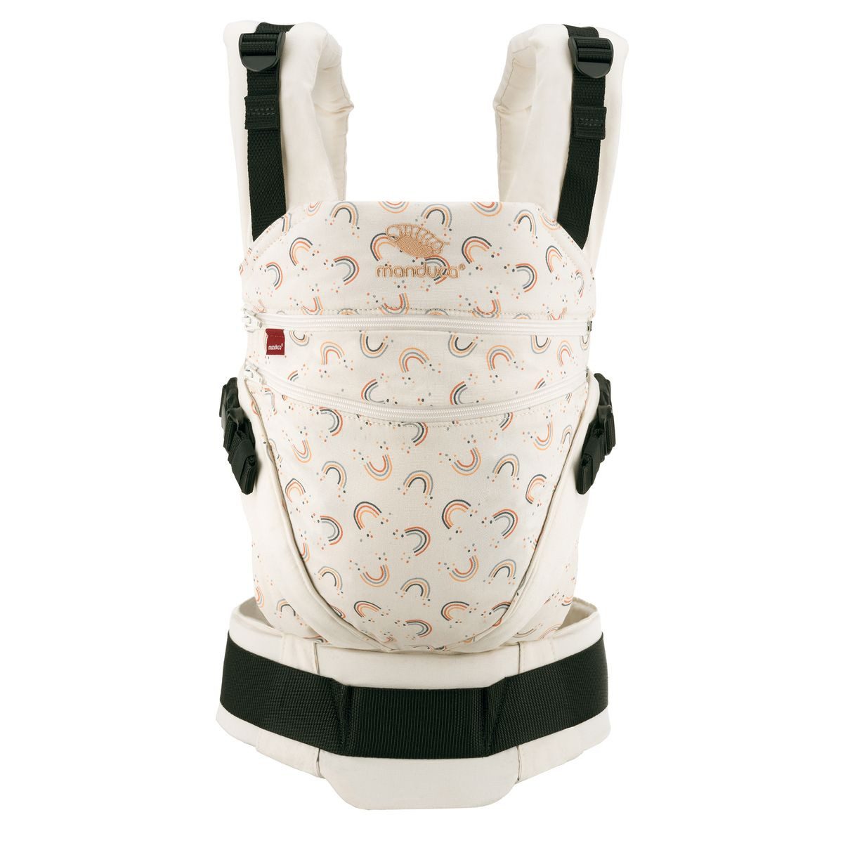 Babytrage XT - RainbowDay - Sand Print
