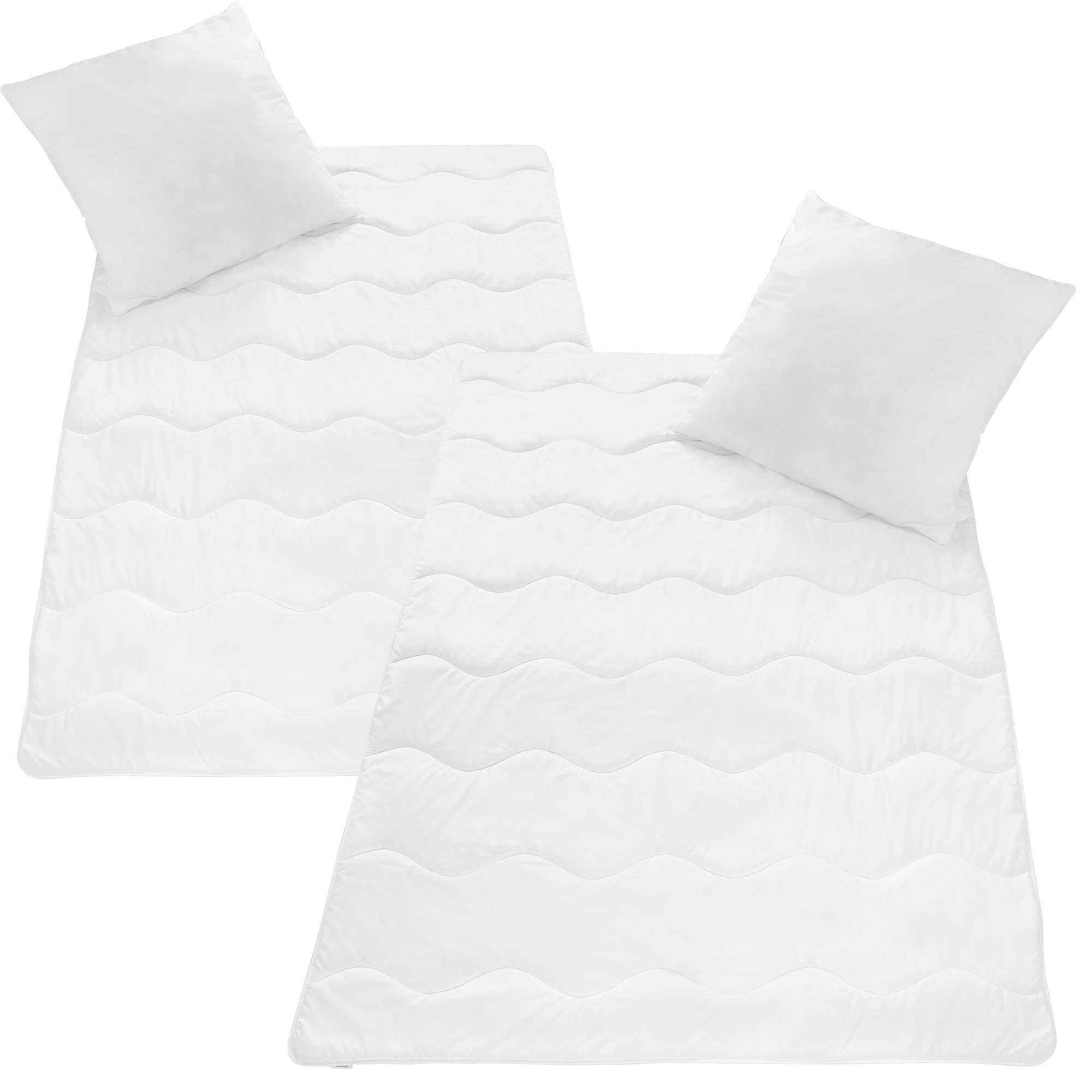 DILUMA Bett-Set Set Bettdecke Kopfkissen und günstig online kaufen