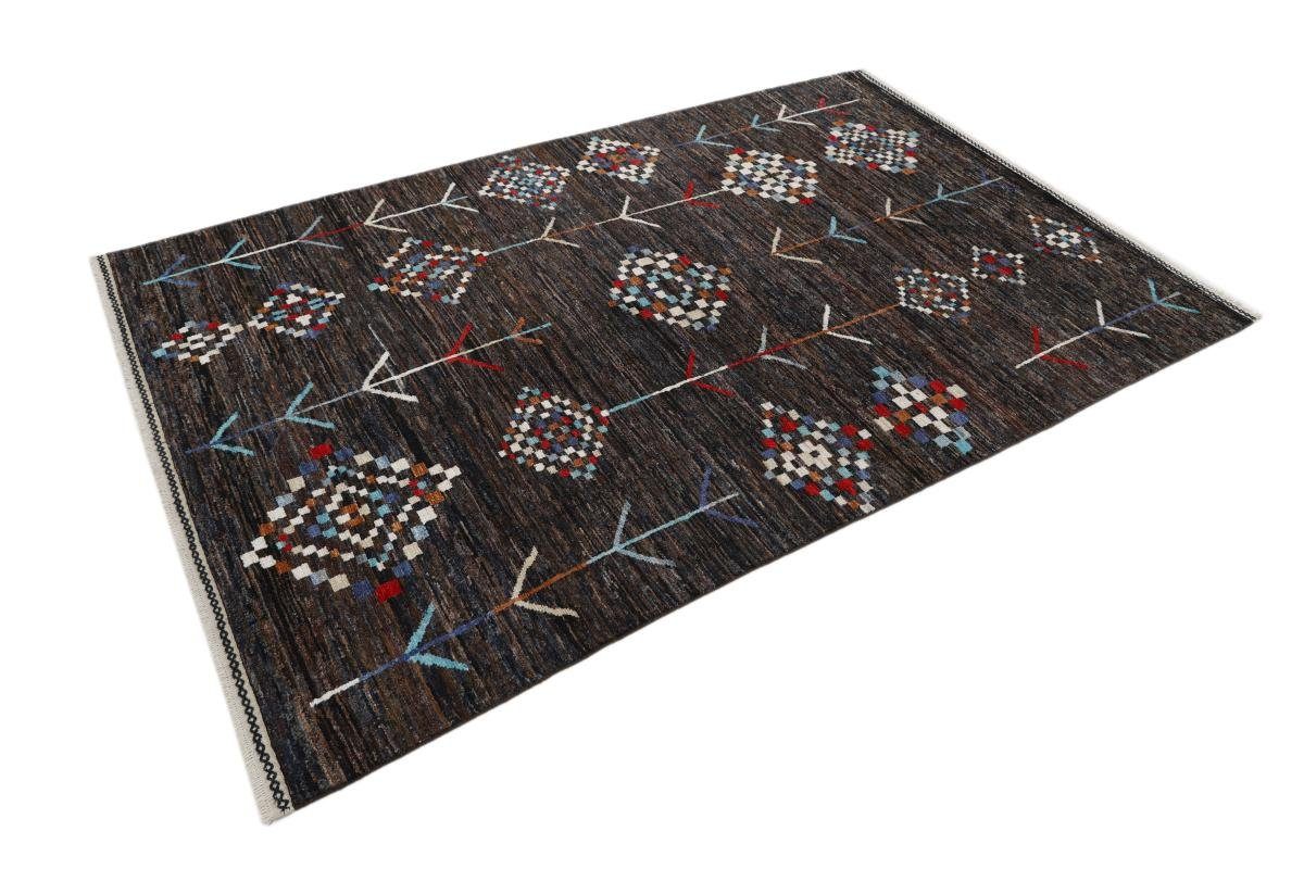 Orientteppich 10 mm Nain Höhe: 193x301 Moderner Berber Orientteppich, Handgeknüpfter Ghashghai rechteckig, Trading,