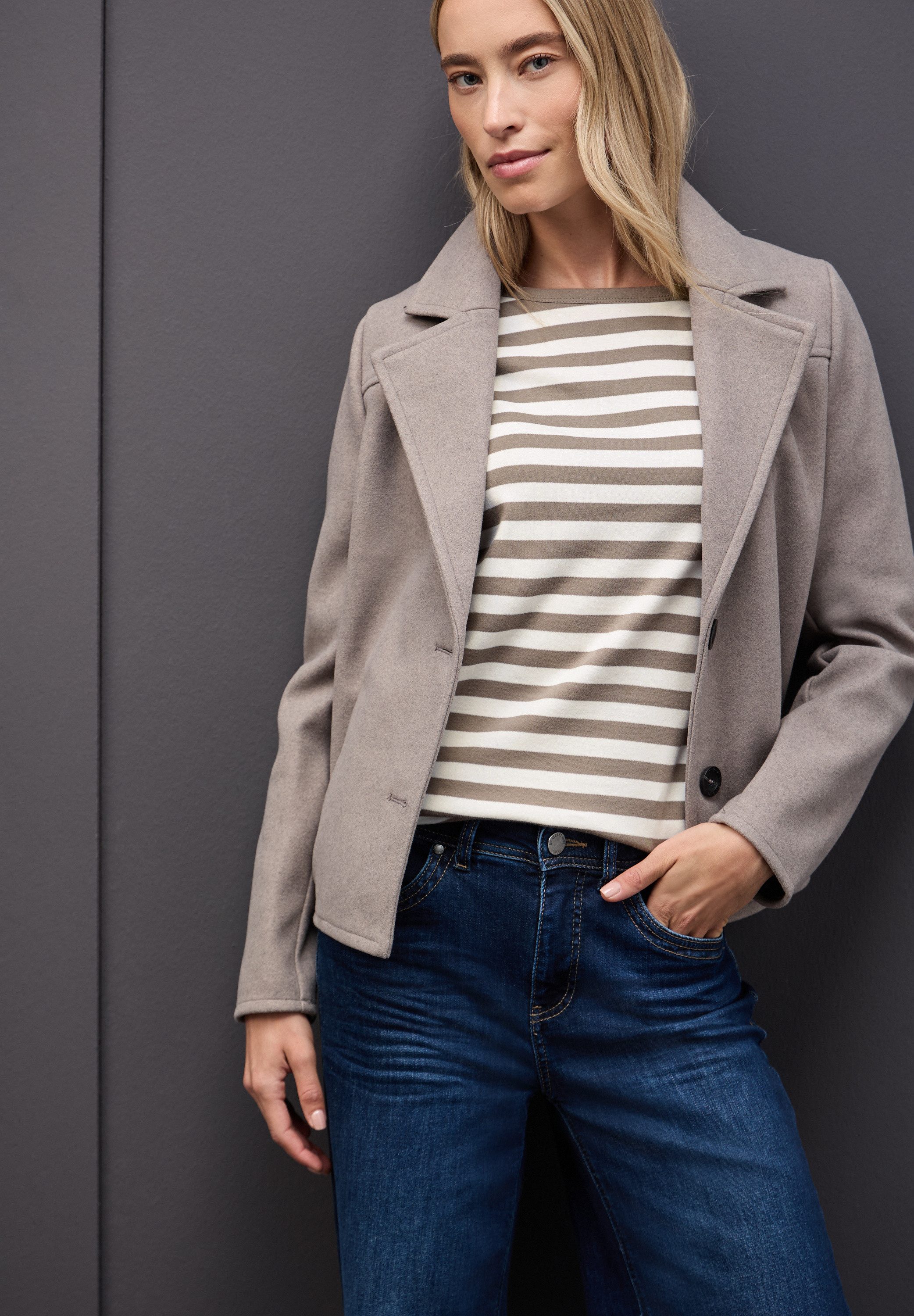 STREET ONE Print-Shirt aus reiner Baumwolle