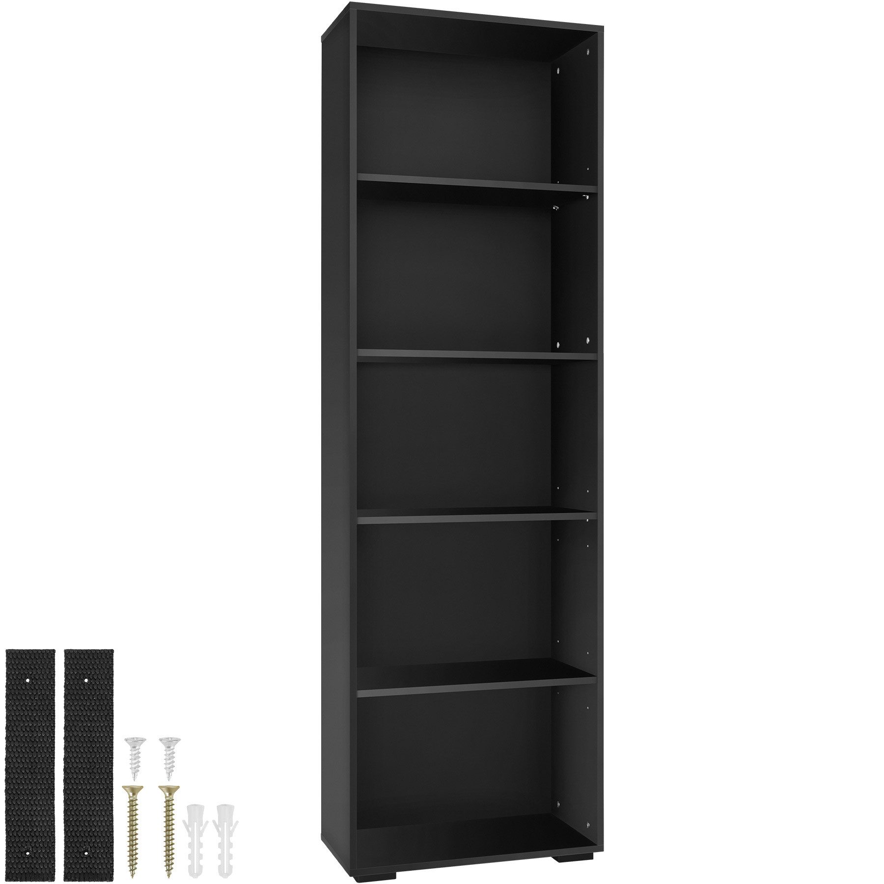 tectake Bücherregal Bücherständer Lexi 5 Fächer günstig online kaufen