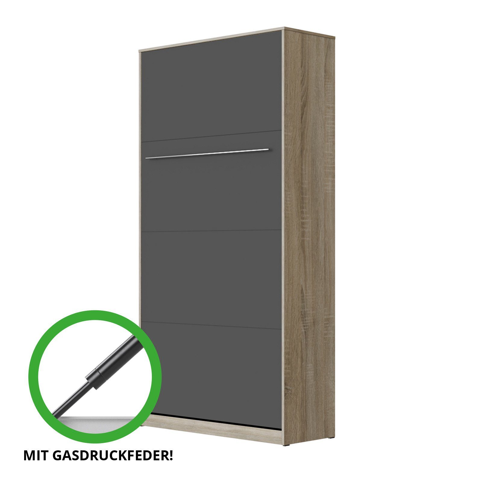 SMARTBett Schrankbett SMARTBett Standard 90x200 Vertikal/Hoch günstig online kaufen