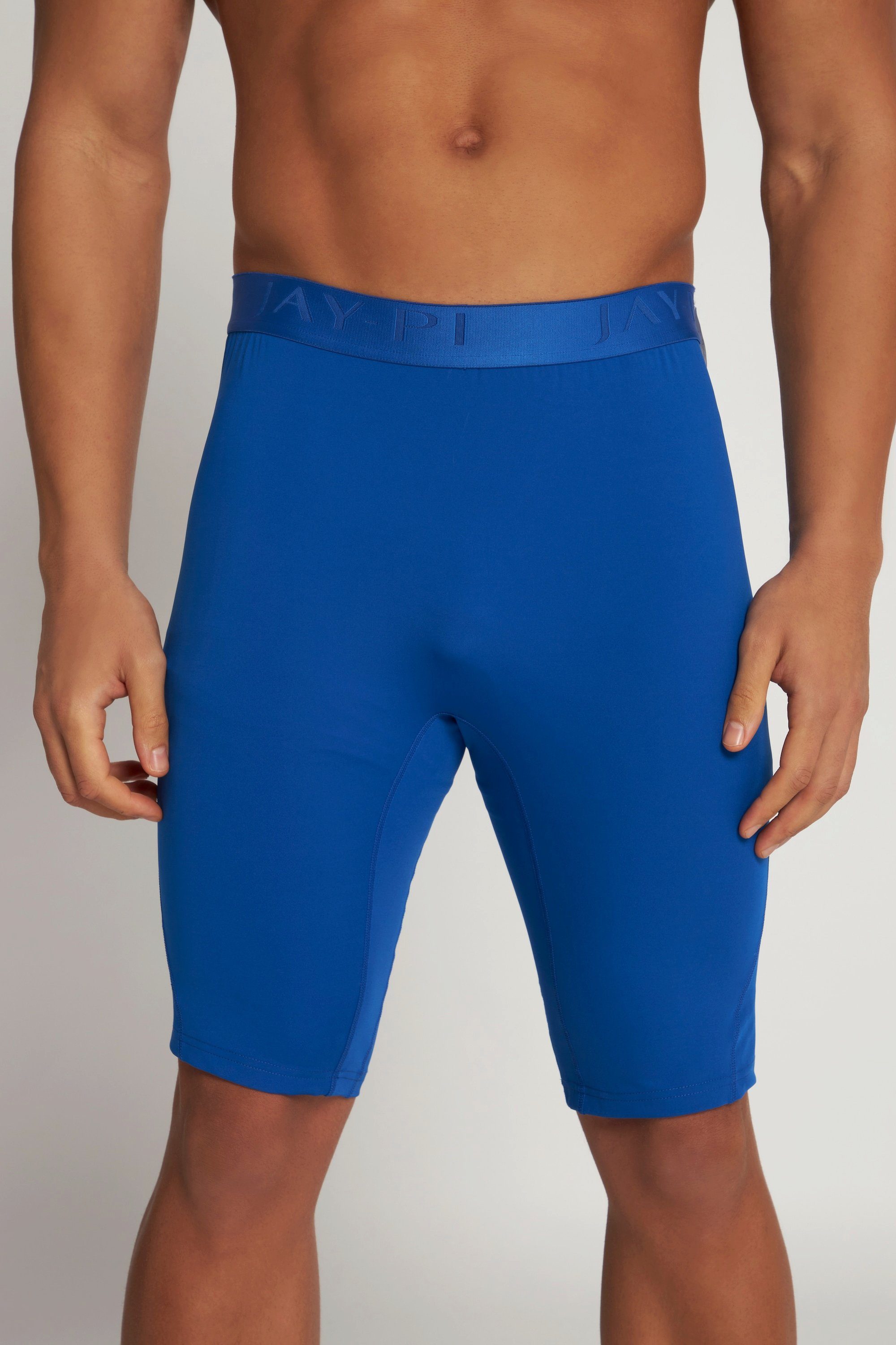 JP1880 Boxershorts Longpants Fitness Unterhose blau