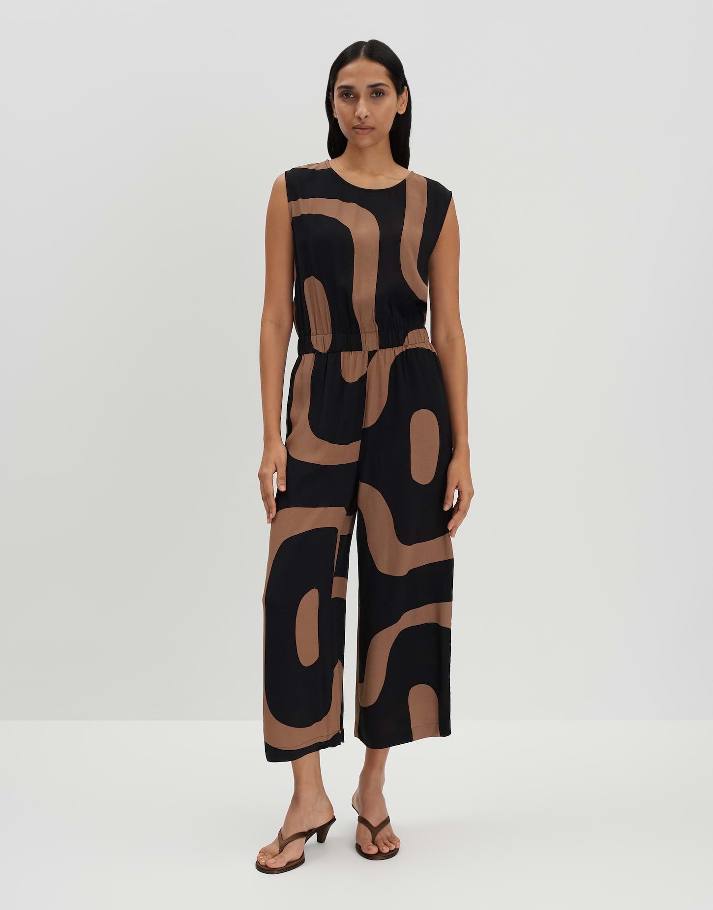 someday Jumpsuit CETURAL mit abstrakten Print Webware günstig online kaufen