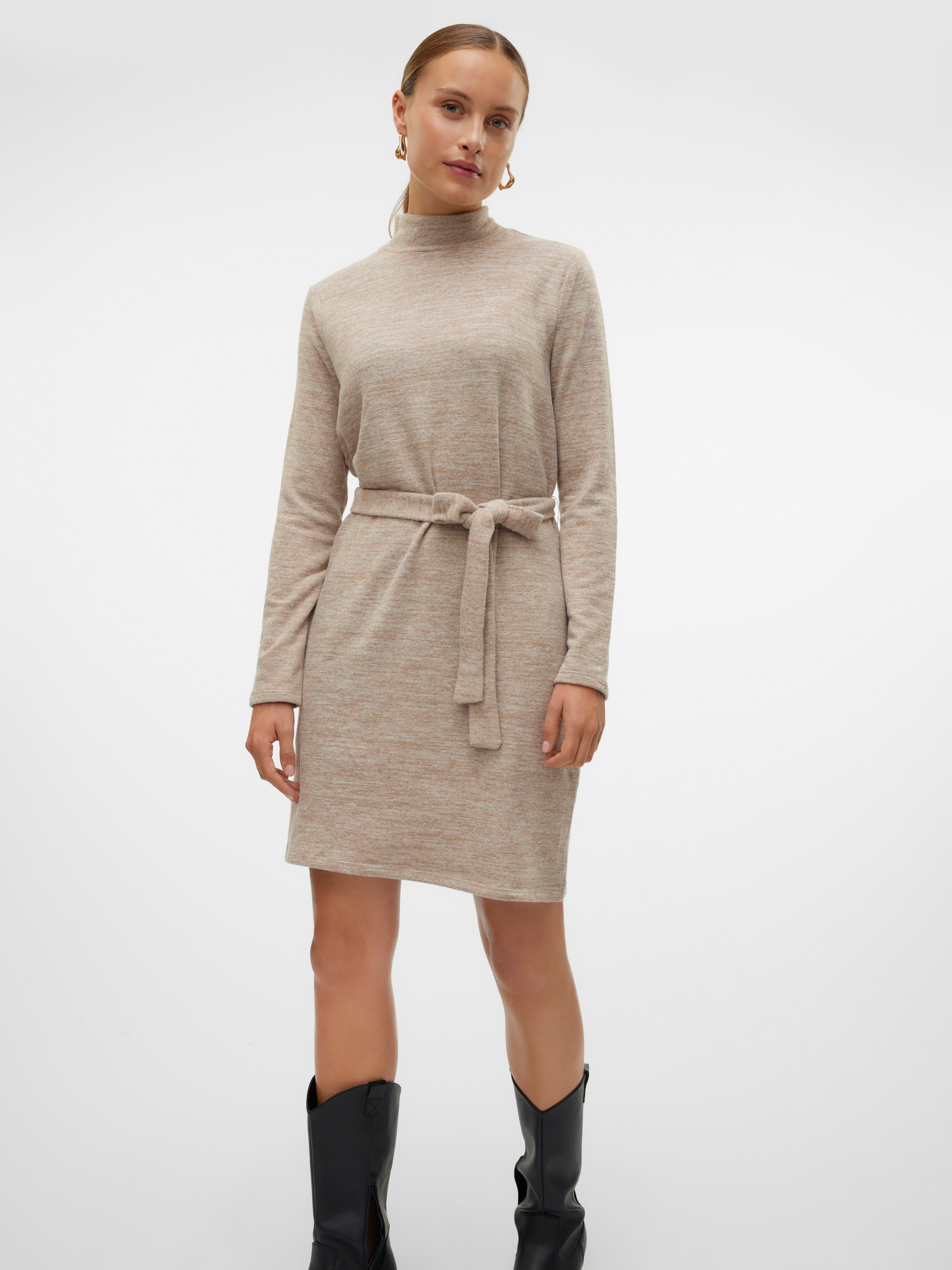 Vero Moda Strickkleid VMBELLA LS SHORT günstig online kaufen