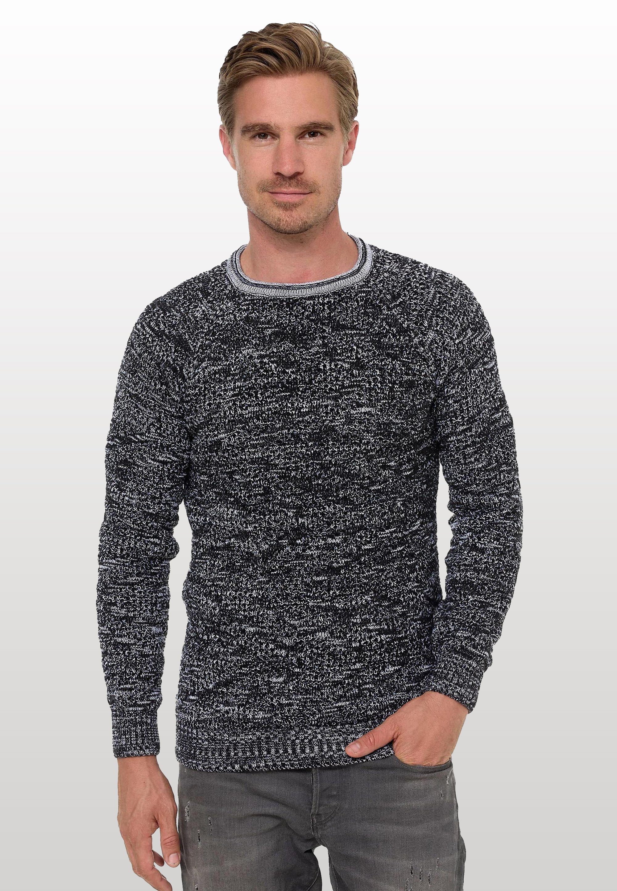 Rusty Neal Strickpullover mit stylischem Muster