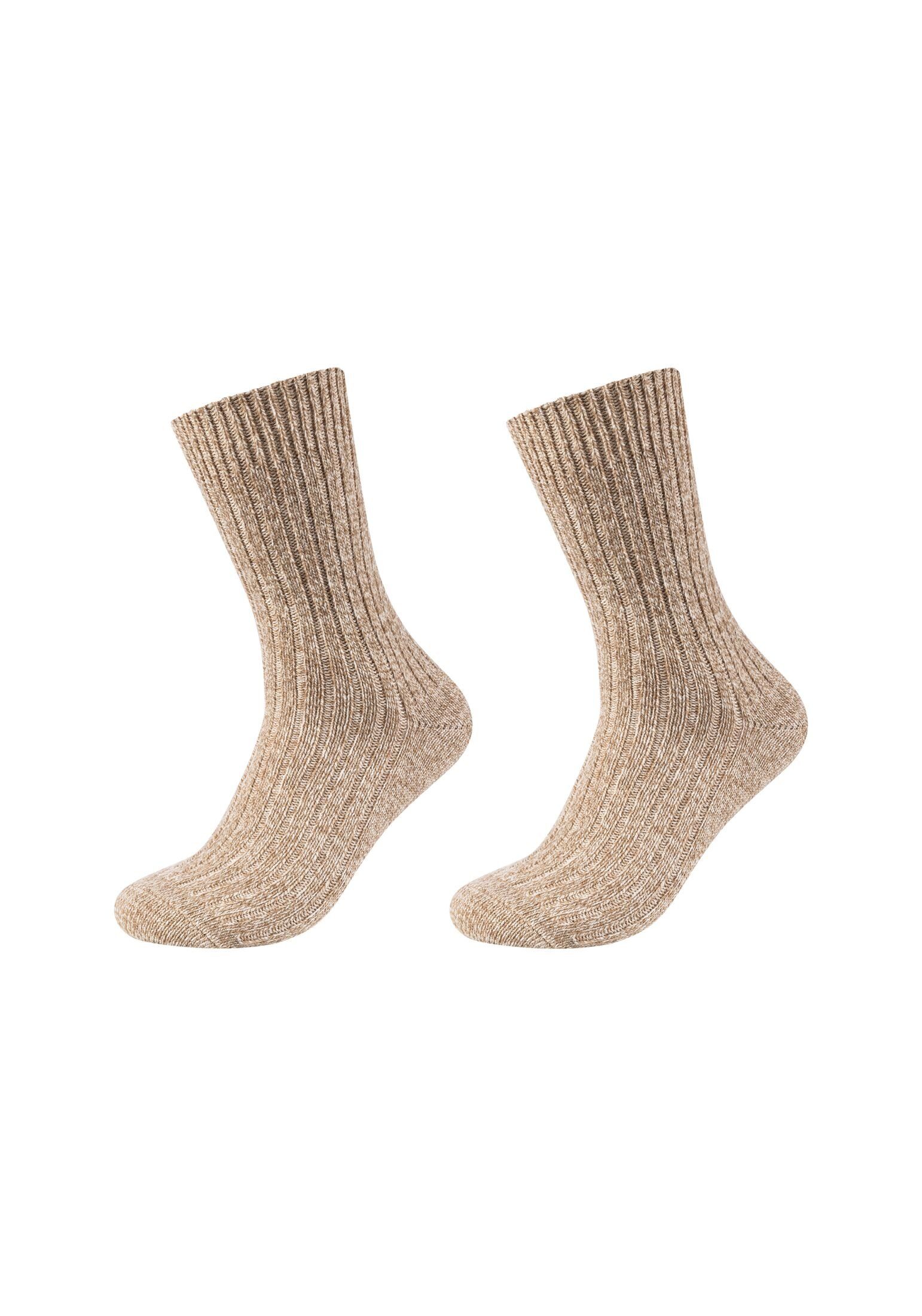 Camano Socken Socken 2er warm kuschelig Wärmende Gemütlichkeit: Pack, Socken Unsere sind