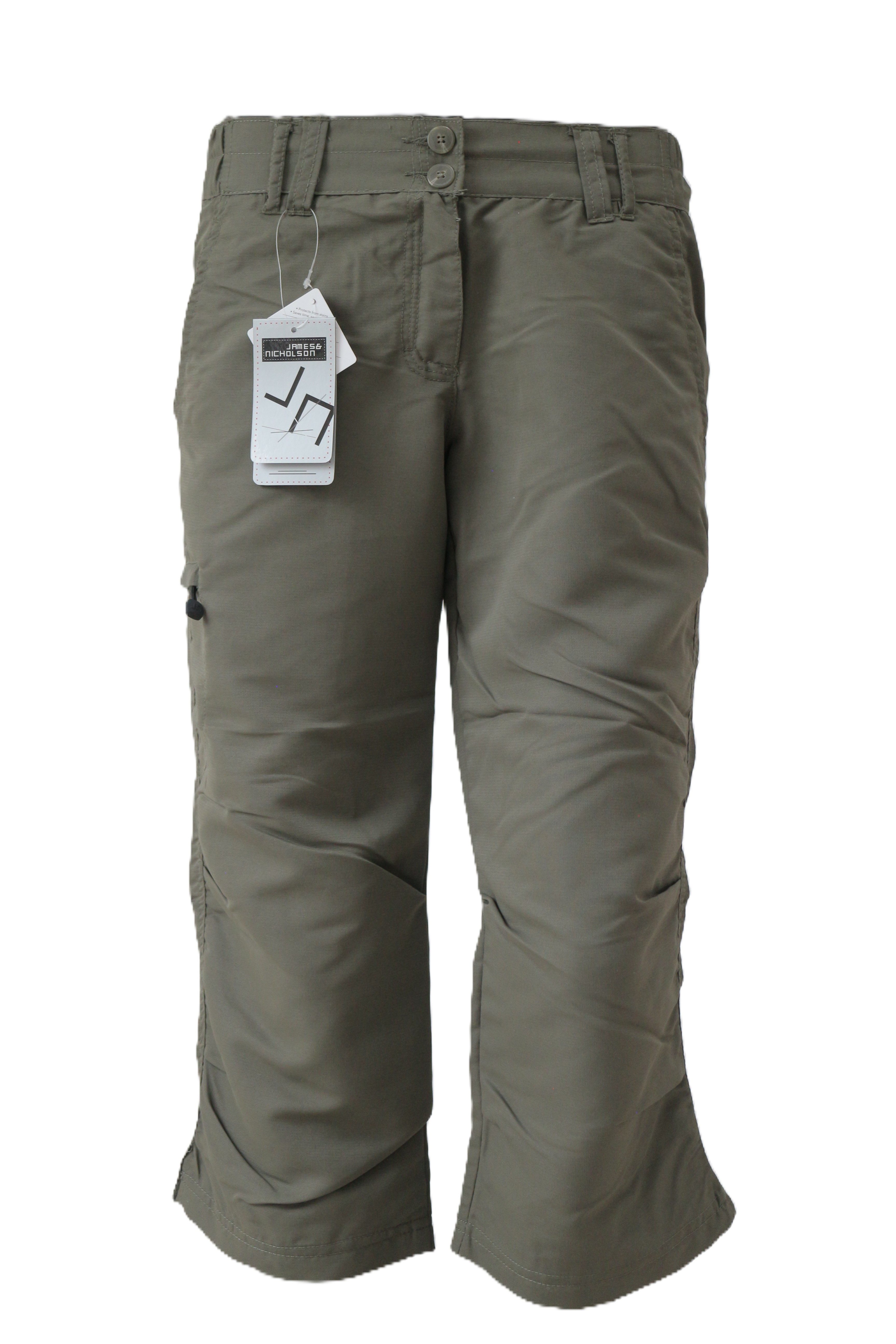 Trekkinghose Leichte Damen 3/4 Trekking Outdoor und Wanderhose JN1031