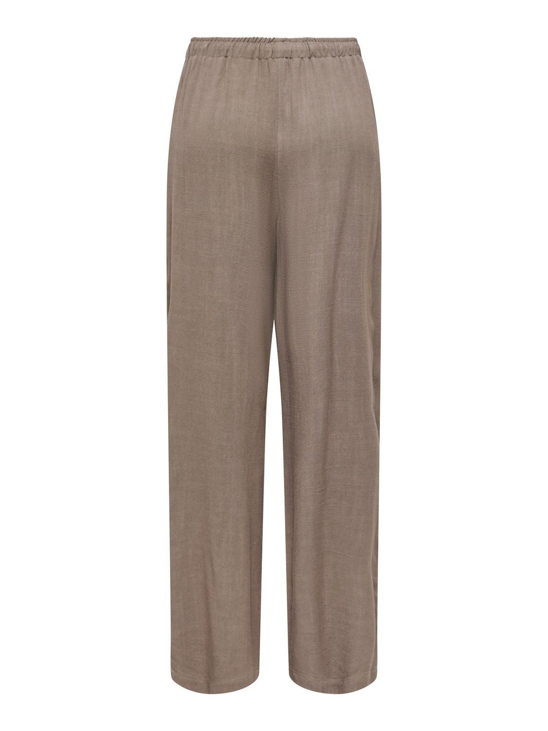 ONLY Chinohose ONLSIESTA MW PULL-UP LINEN aus Viskosemix günstig online kaufen