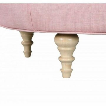 JVmoebel Hocker Luxus Rosa Chesterfield Hocker Rufo Fußhocker Sitzpouf (Hocker), Made in Europe