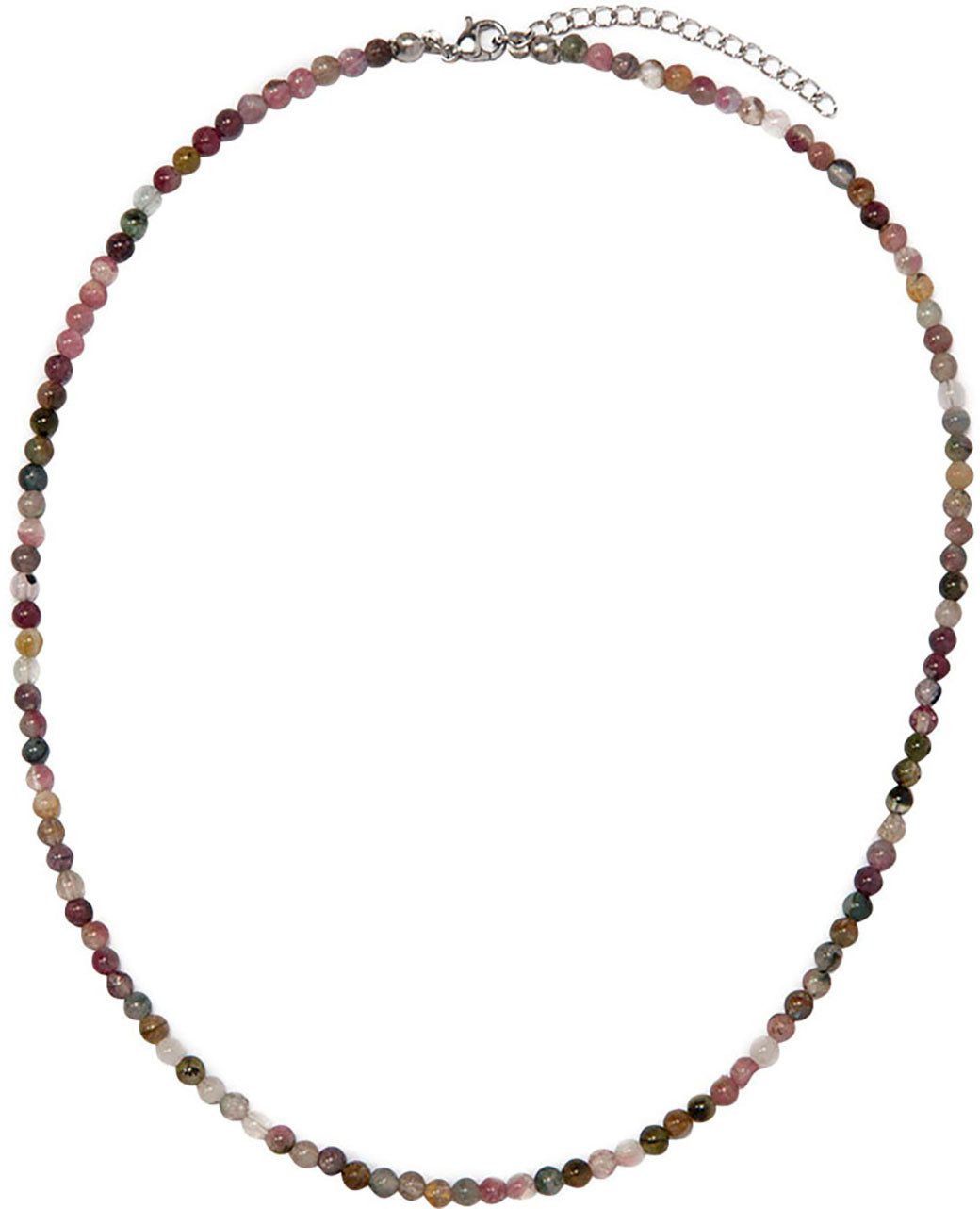 Firetti Collier Schmuck Geschenk Messing Halsschmuck Halskette Edelstein, Made in Germany - mit Turmalin