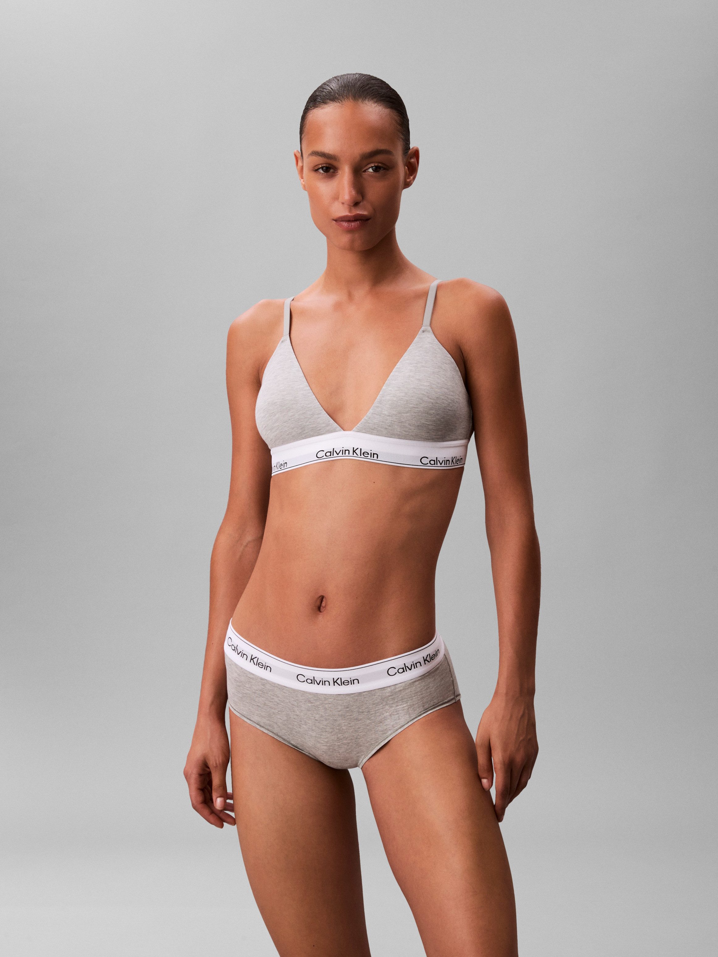 Calvin Klein Underwear Triangel-BH LGHT LINED TRIANGLE mit CK-Logo am Bund