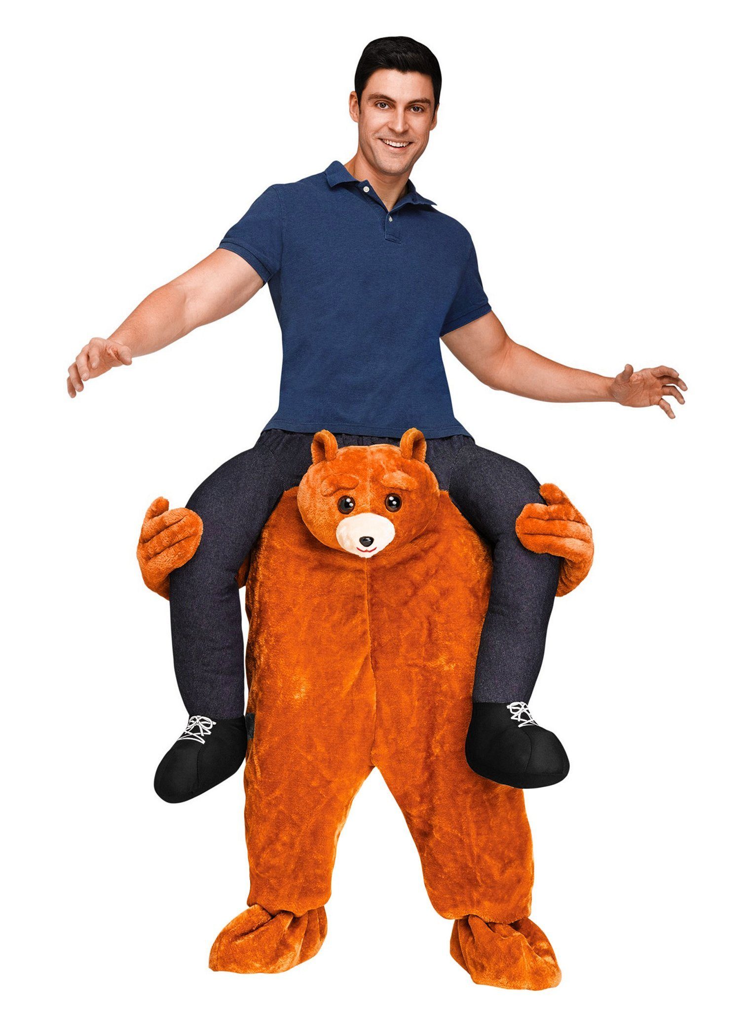 Fun World Kostüm »Carry Me Kostüm Teddy«, Witziges Huckepack Kostüm für  Männer und Frauen online kaufen | OTTO