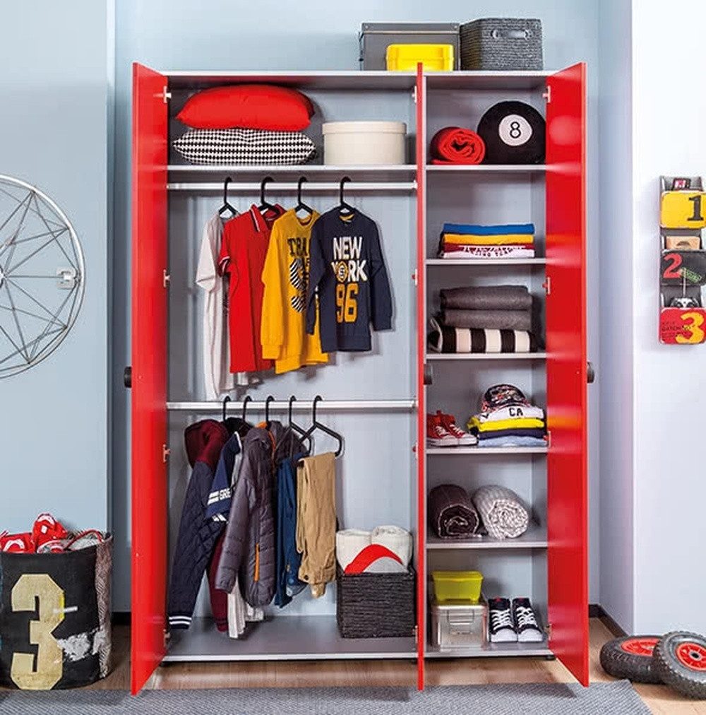 Möbel-Zeit Kleiderschrank RACECUP, 3-türig