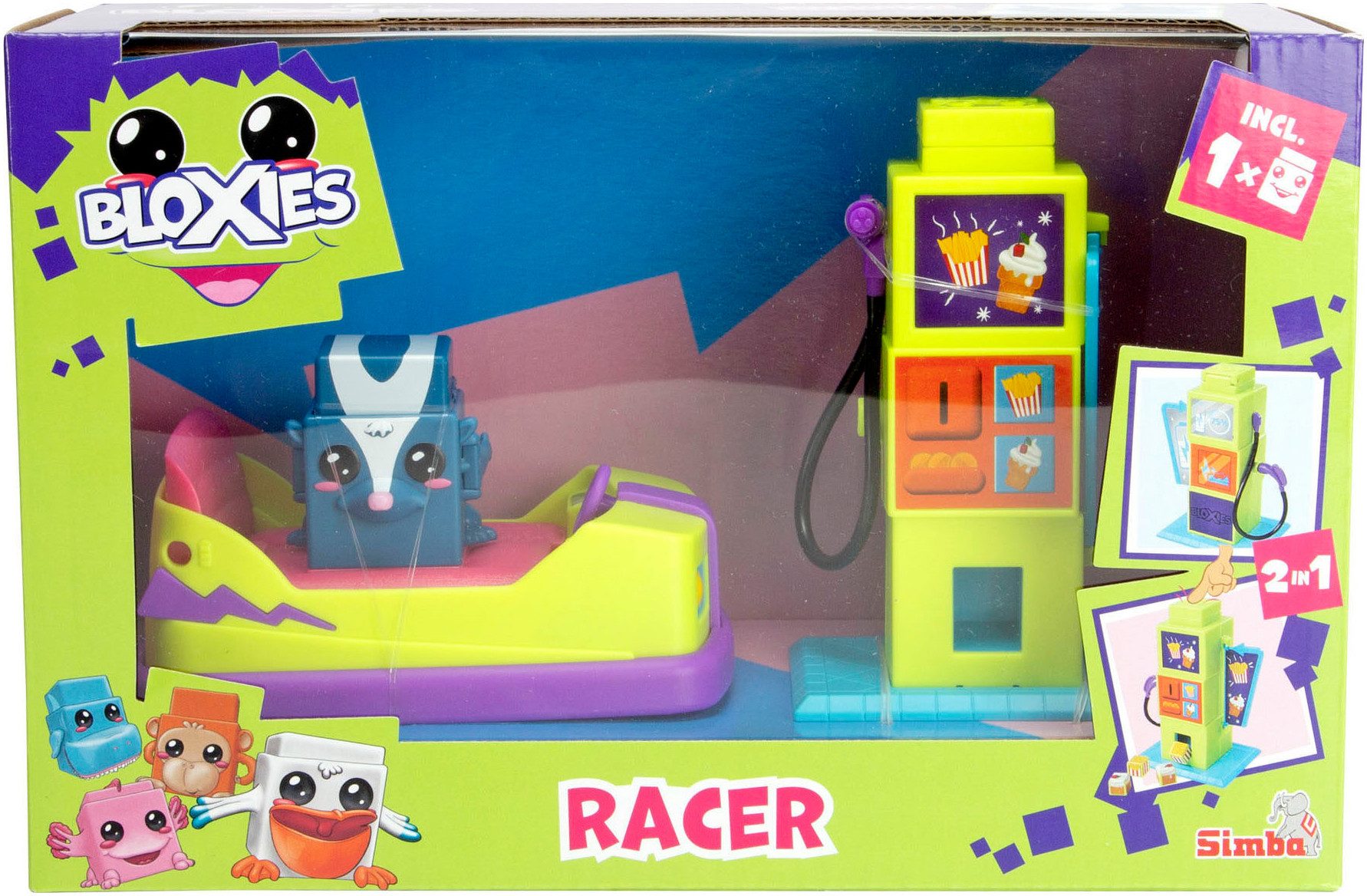 SIMBA Spielzeug-Auto Bloxies Fahrzeug Spielset günstig online kaufen