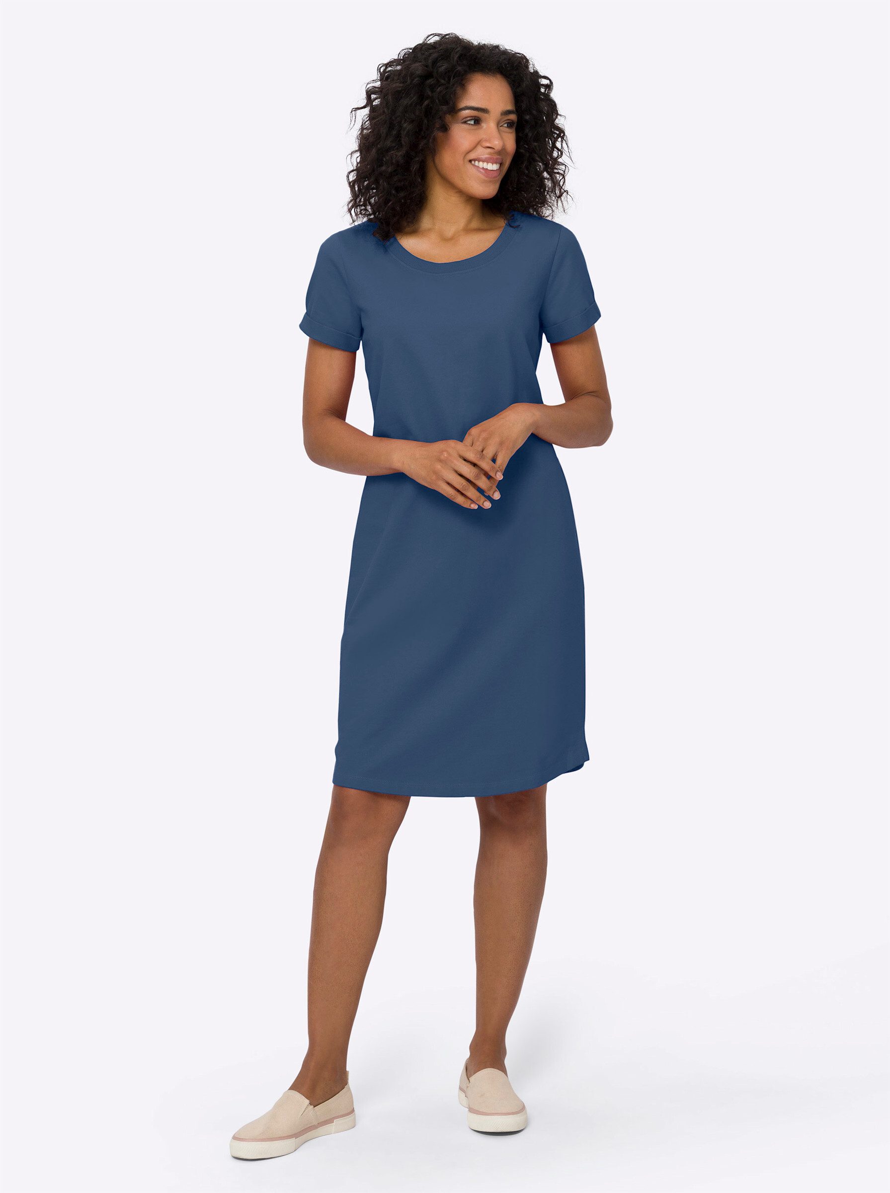Sieh an! Jerseykleid Sweatkleid günstig online kaufen