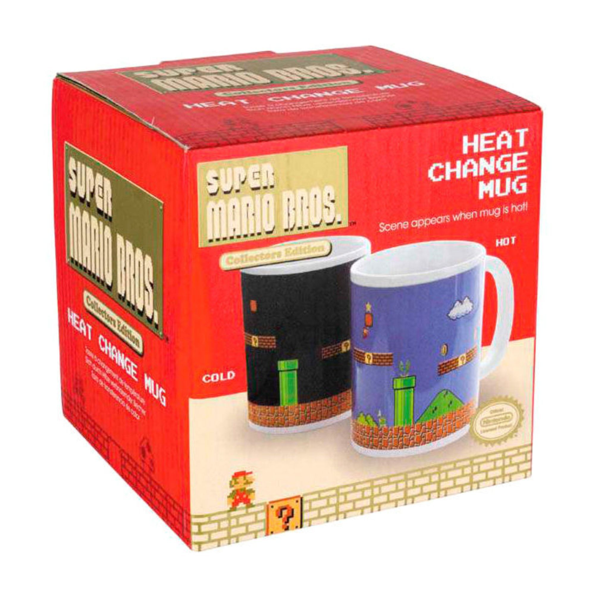 Paladone Tasse Super Mario Bros Thermoeffekt