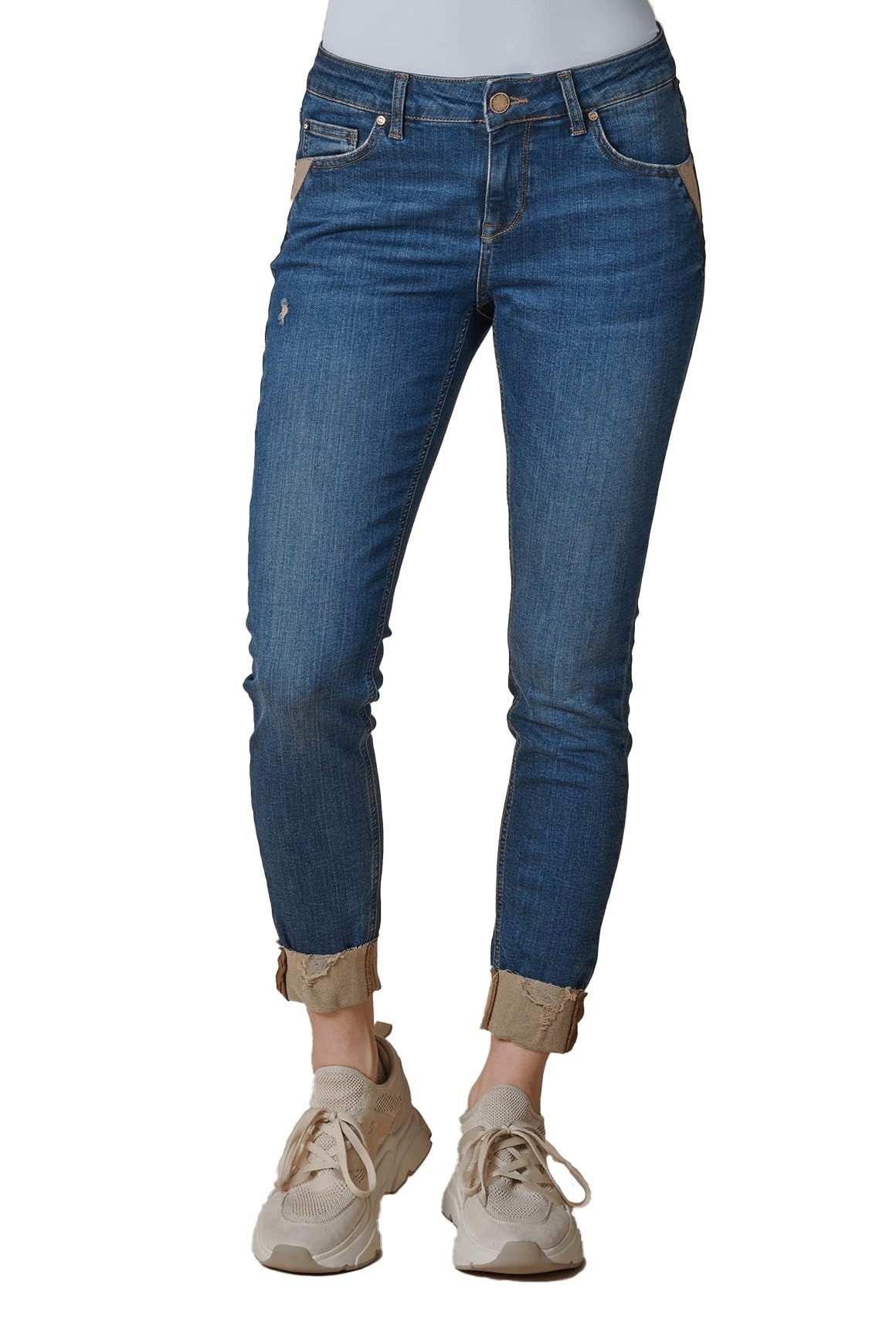 Zhrill 7/8-Jeans Skinny Jeans ZHNOVA Blau günstig online kaufen