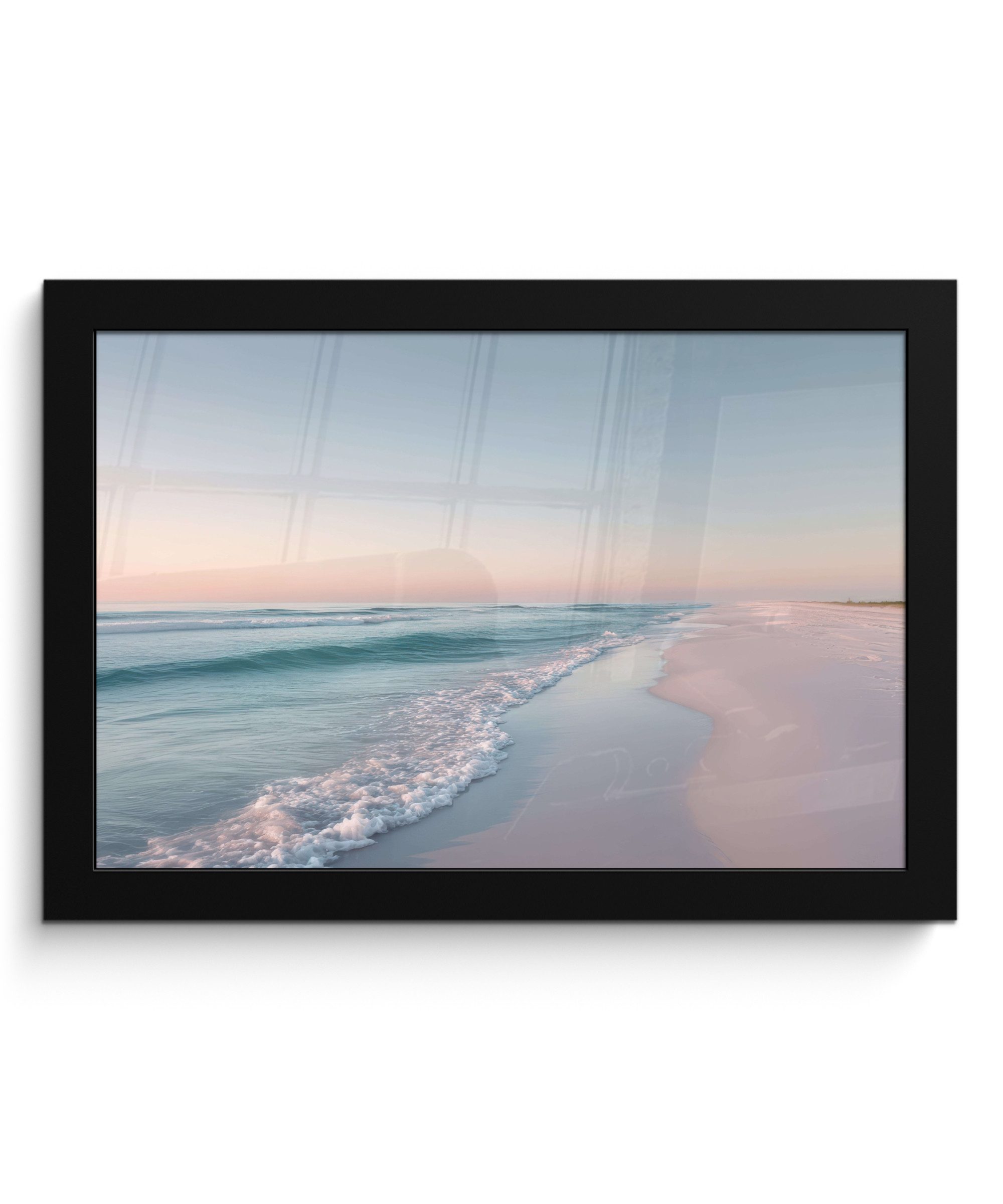 Küstenlinie - Pastell - Wasser