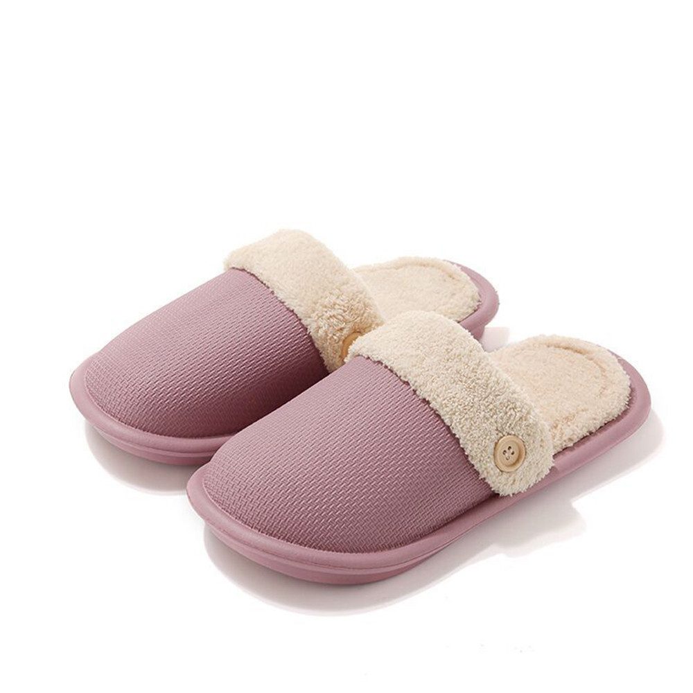 Coonoor Damen Herren Hausschuhe Flauschige Pantoffeln Plüsch Hausschuhe Plüsch Winter Warme Slipper Gefüttert Schlappen